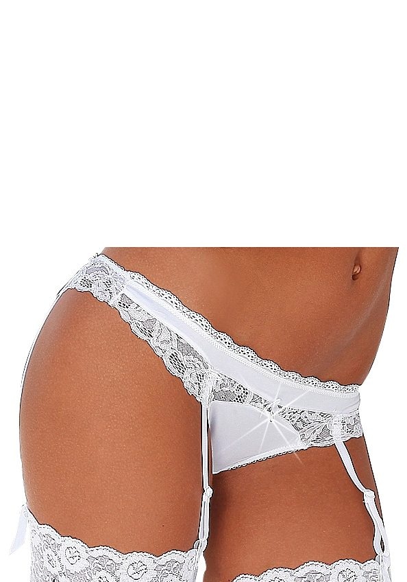 bestellen mit LASCANA String, ♕ versandkostenfrei abnehmbaren Strapsen