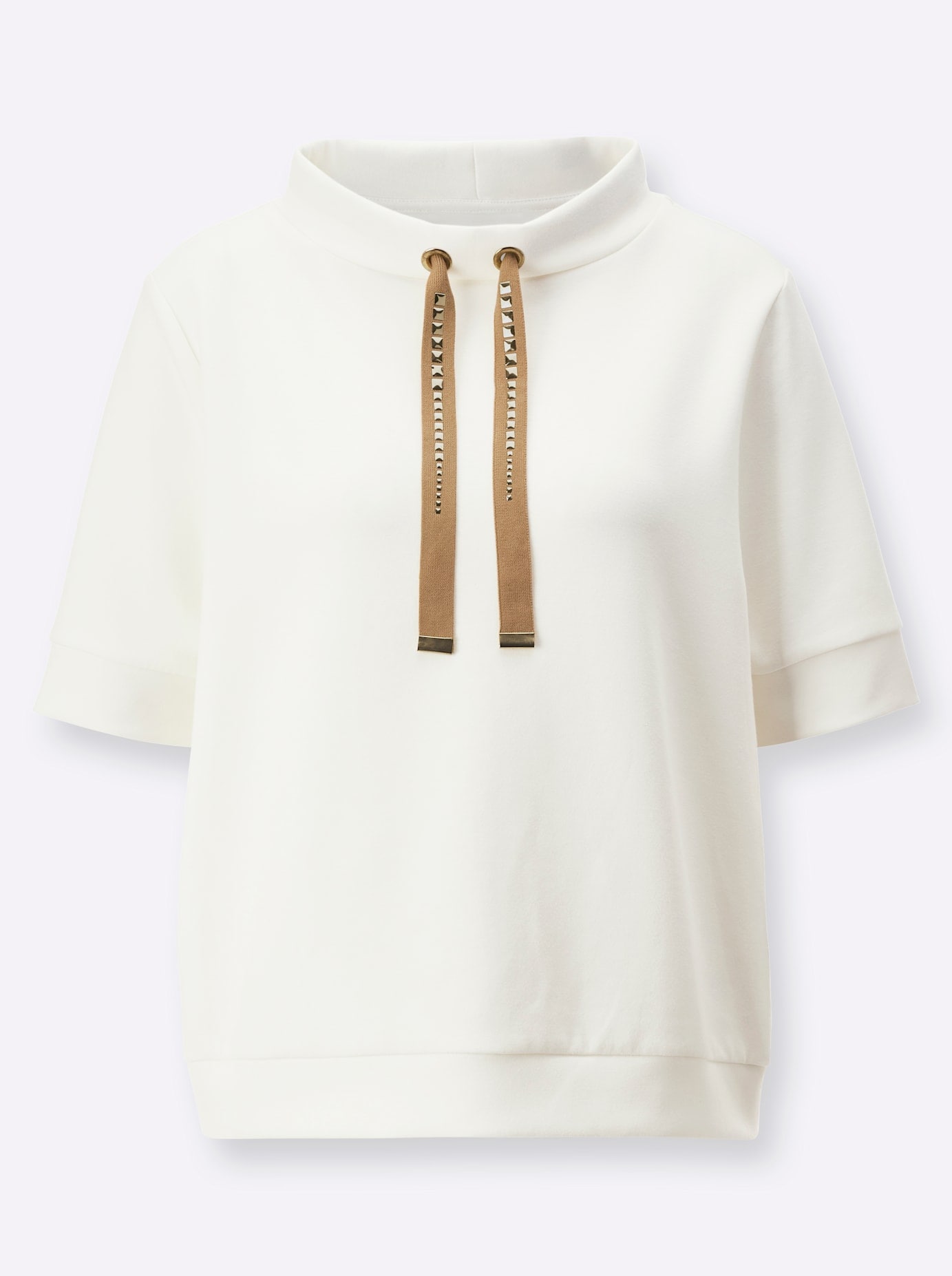 creation L Stehkragenshirt »Modal-Mix-Shirt«, (1 tlg.)