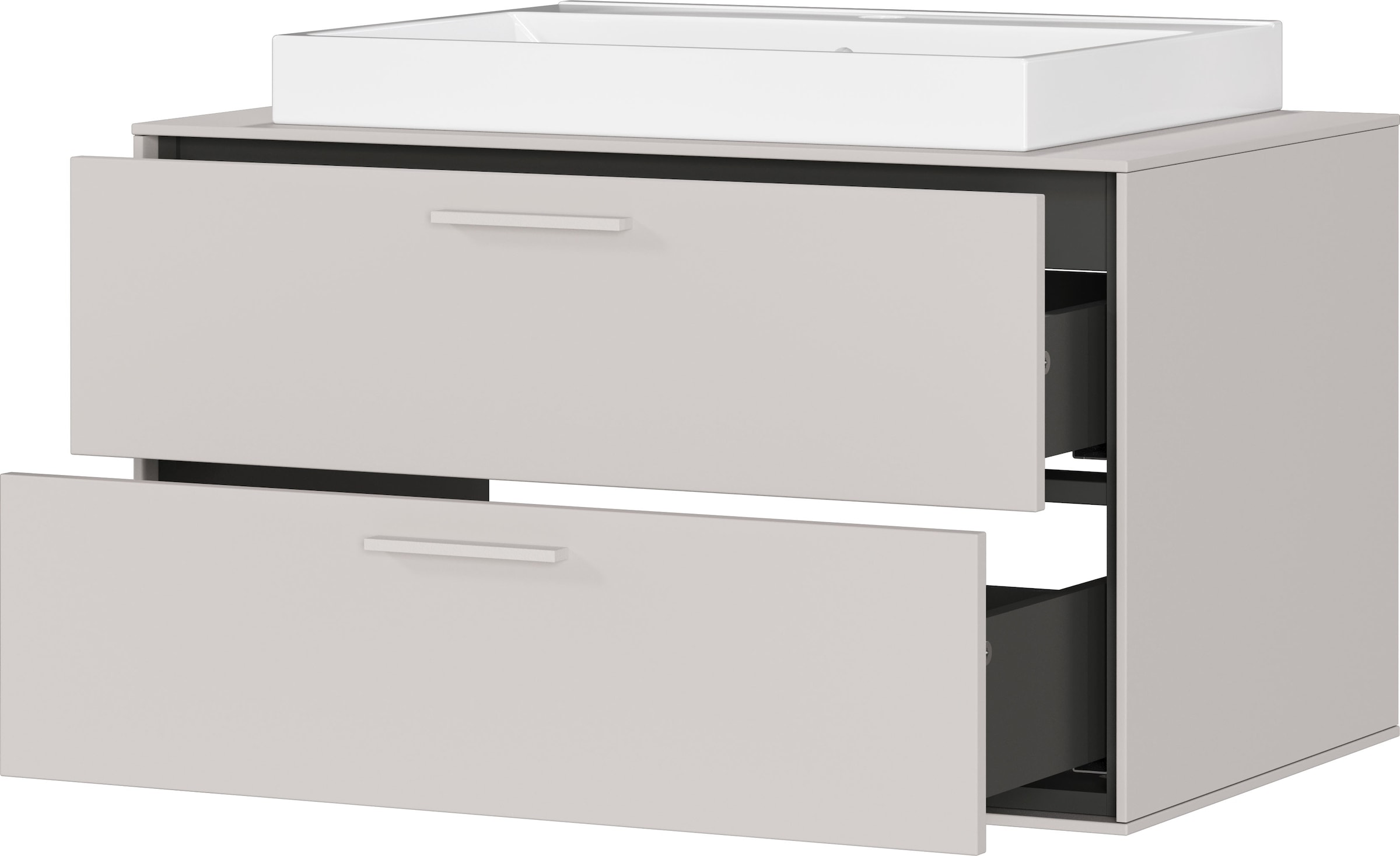 GERMANIA Table de lavage »Waschtisch inkl. Becken "Sovana"« 2 cuis tlg. Waschbeckenunterschrank inkl. Waschbecken