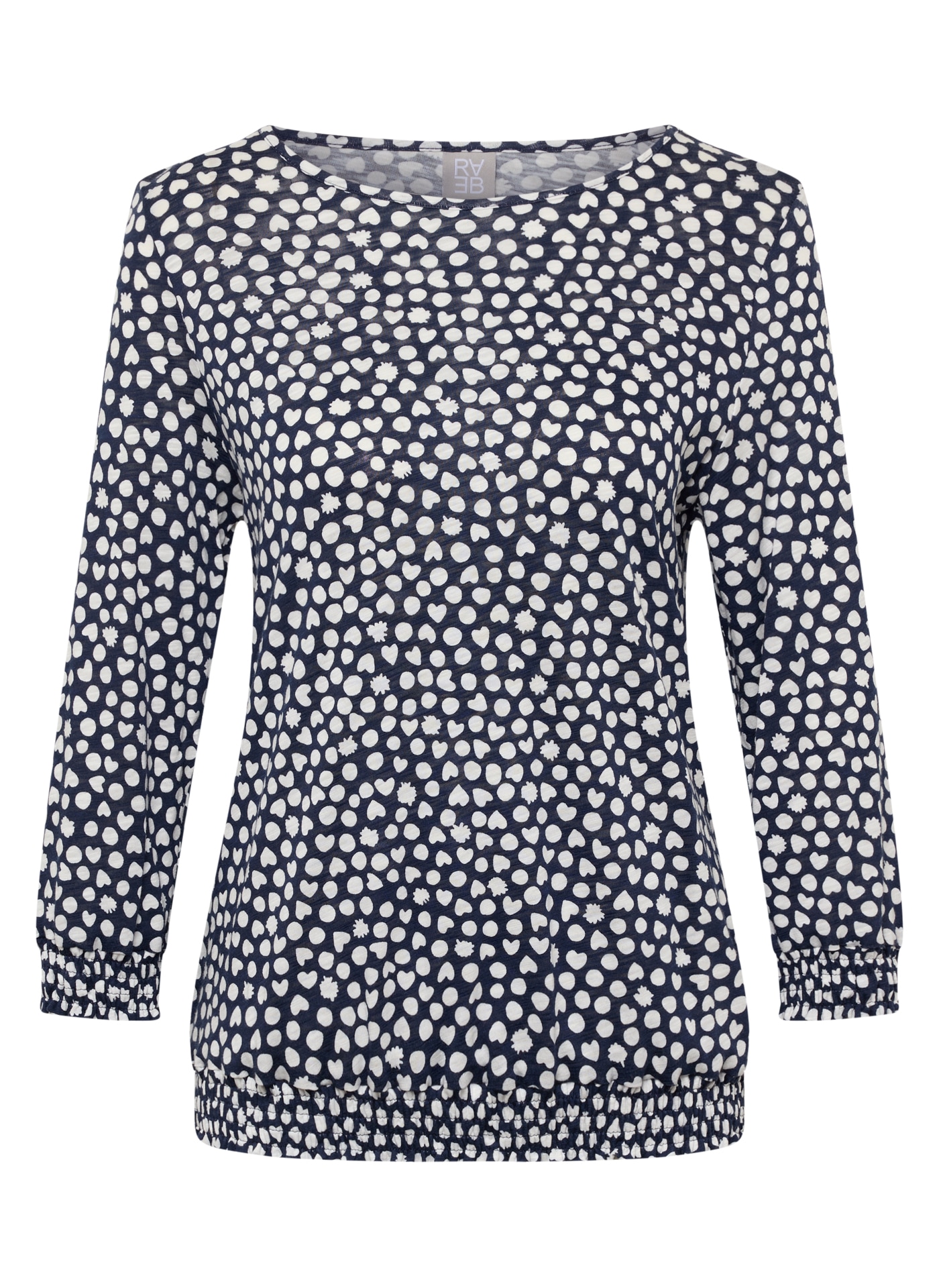 Rabe 3/4-Arm-Shirt mit All-Over Print