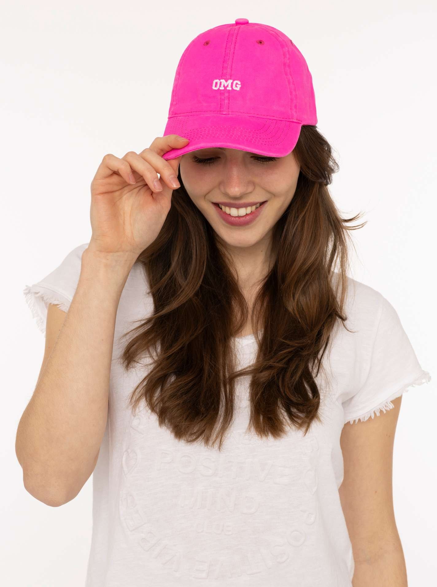 Zwillingsherz Casquette de baseball »"Slow Sunday"« mit gesticktem Schriftzug, justierbar