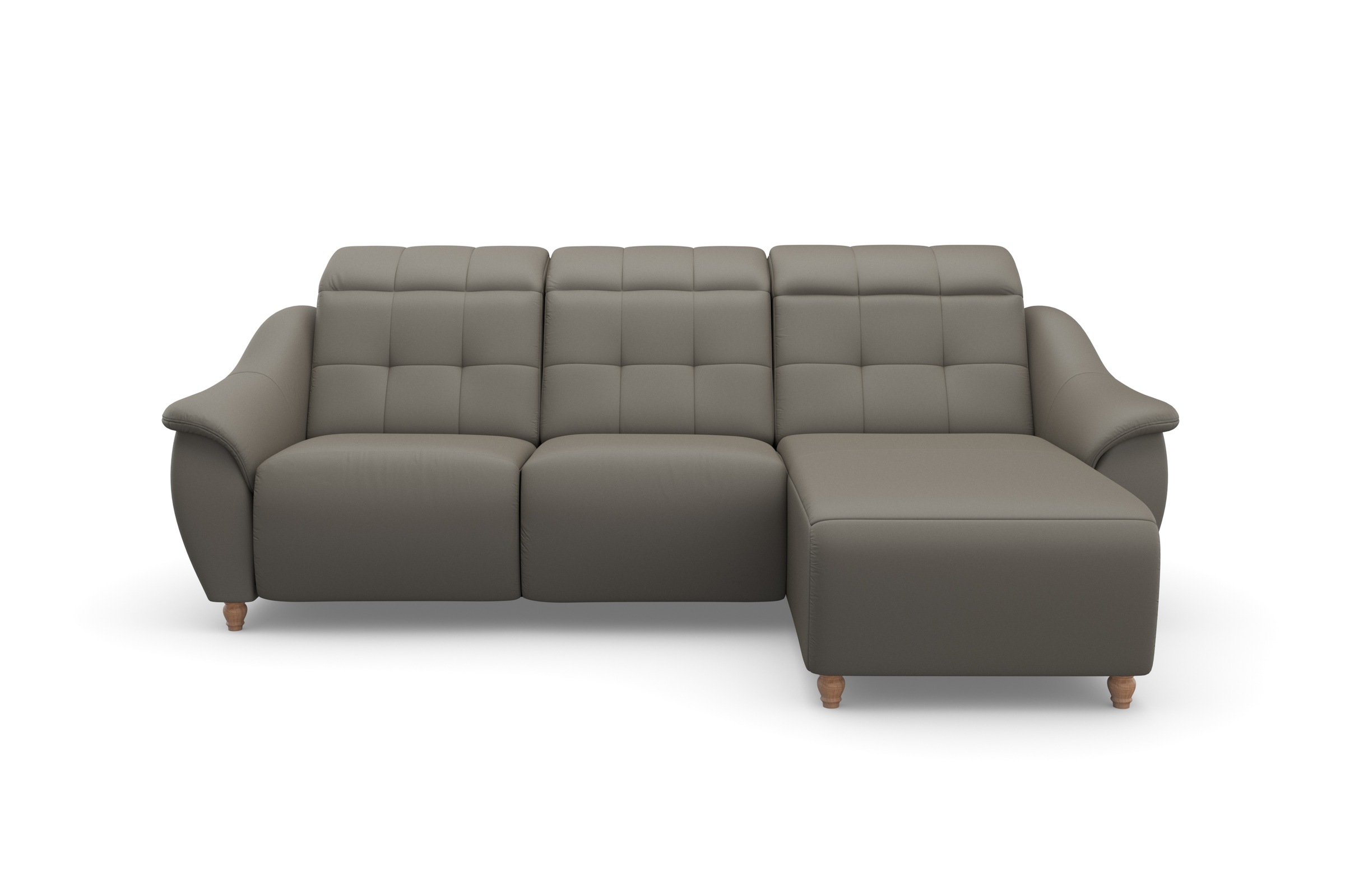 Home affaire Ecksofa »Boston L-Form«, (2 St.), Kopfteilverstellung an jeder Sitzfläche, wahlweise Relaxfunktion