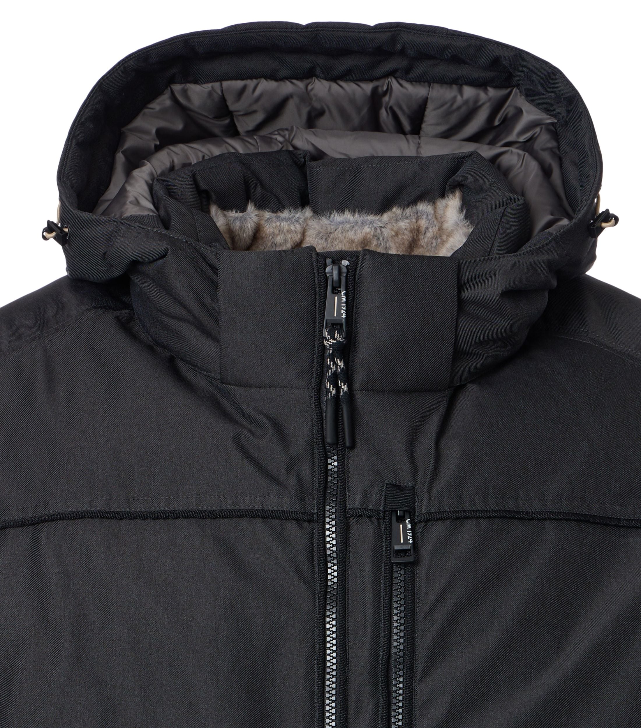 CASAMODA Winterjacke mit Kapuze mit Kapuze und Reissverschluss