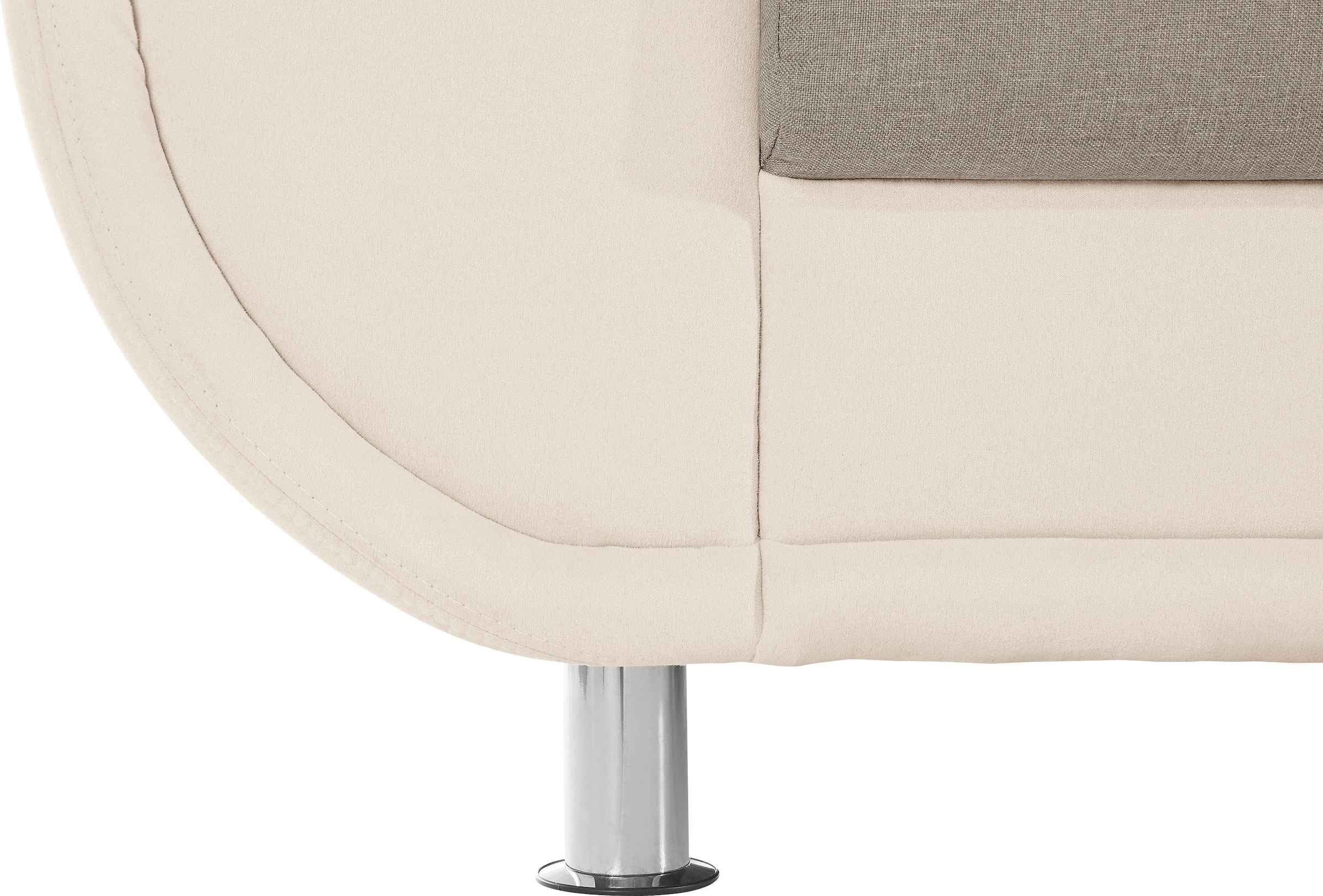 TRENDMANUFAKTUR Sessel »Rondo 3, Loungesessel, Breite 121cm« wahlweise mit komfortablem Federkern, mit extra breiten Armlehnen