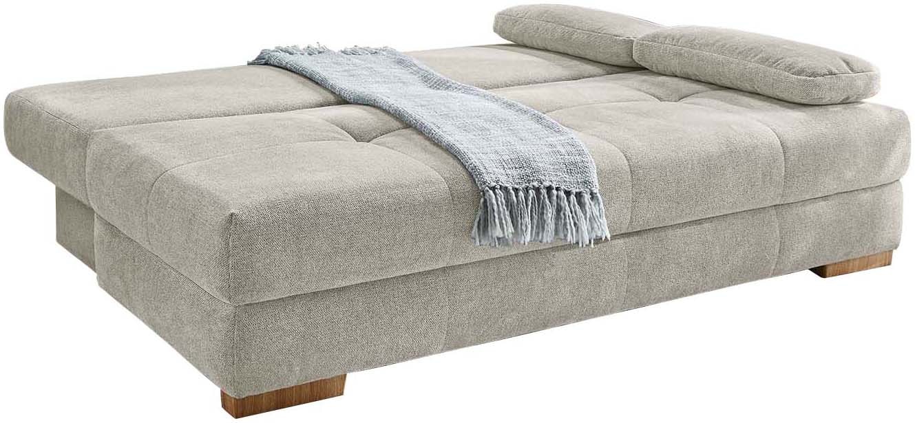 Jockenhöfer Gruppe Canapé-lit »Calli, B: 205 cm, Liegefl. 160x200 cm, Dauerschläfer« mit Bettfunktion & Bettkasten, Tonnentaschenfederkern
