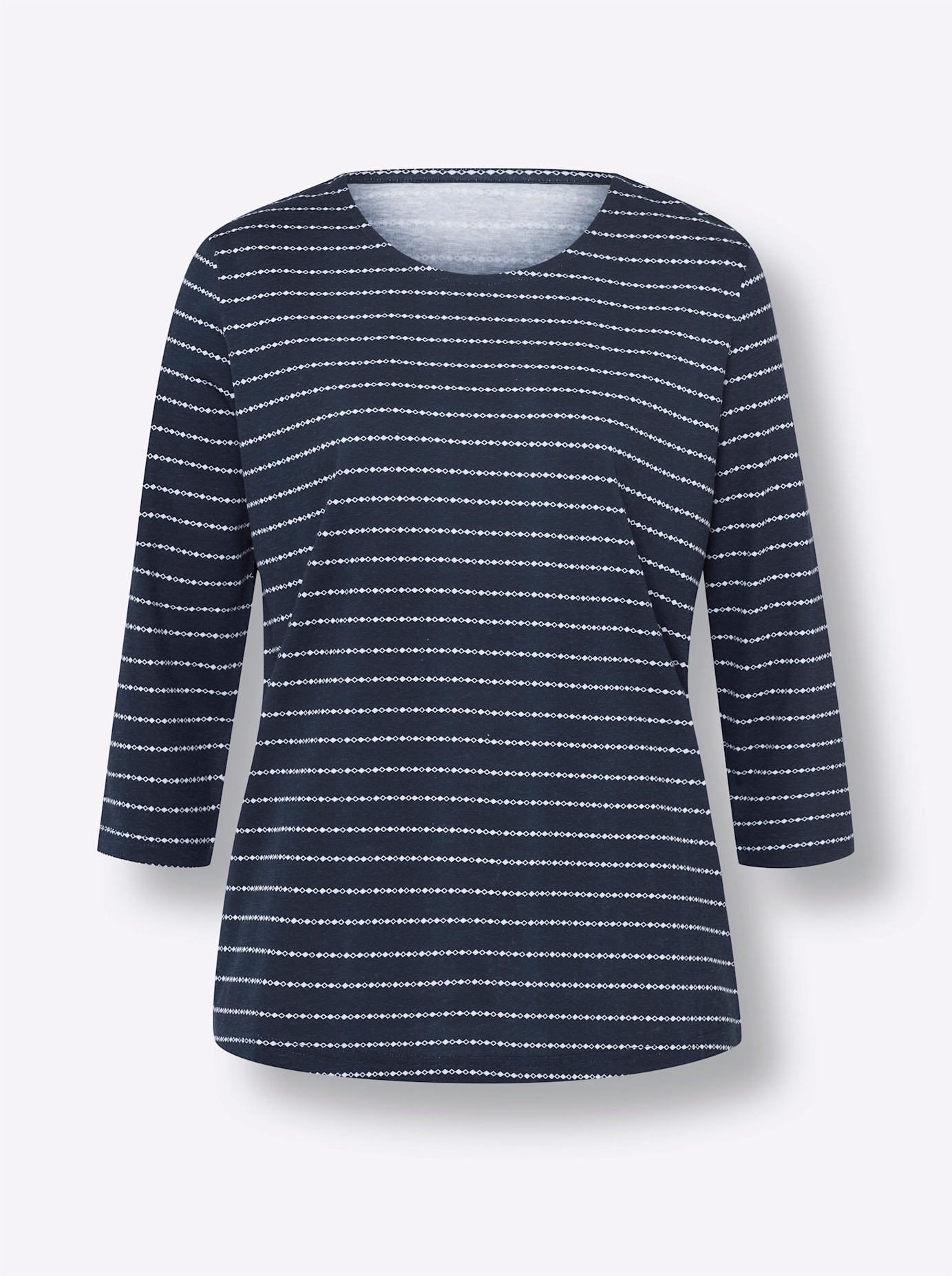 Classic Basics Shirt à col rond »Rundhals-Shirt« 1 cuis