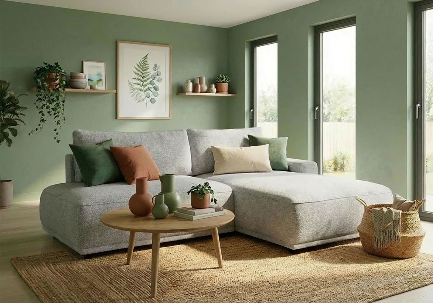 Image of TRENDMANUFAKTUR Ecksofa "Fordon II, Schlafsofa mit Bettkasten, Couch in L-Form, Breite 250 cm" in Struktur fein LEO, haustierfreundlich, schlamm, Armlehne rechts