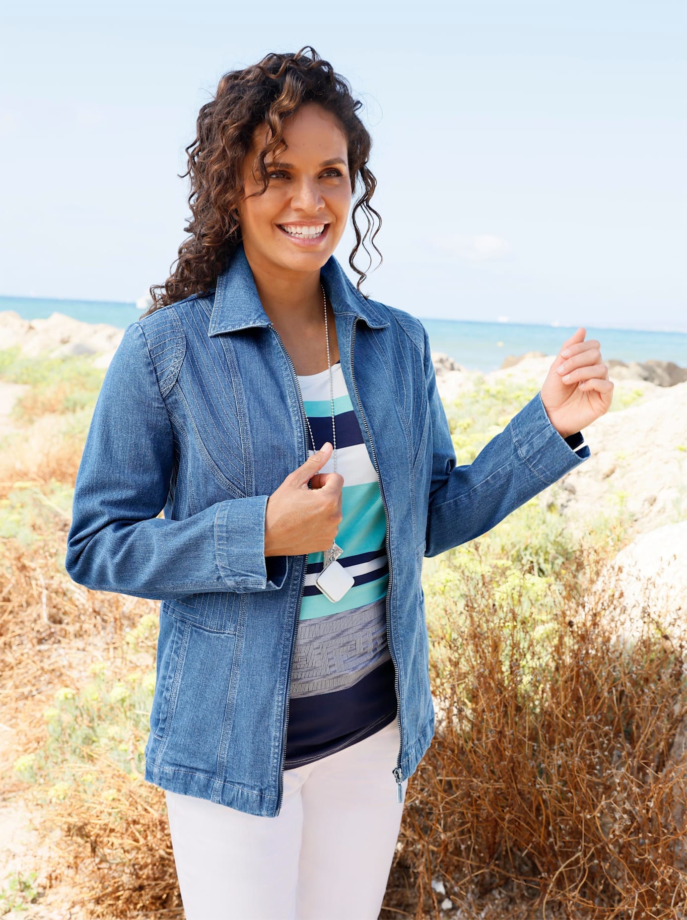 Casual Looks Jeansblazer "Jeans-Jacke"