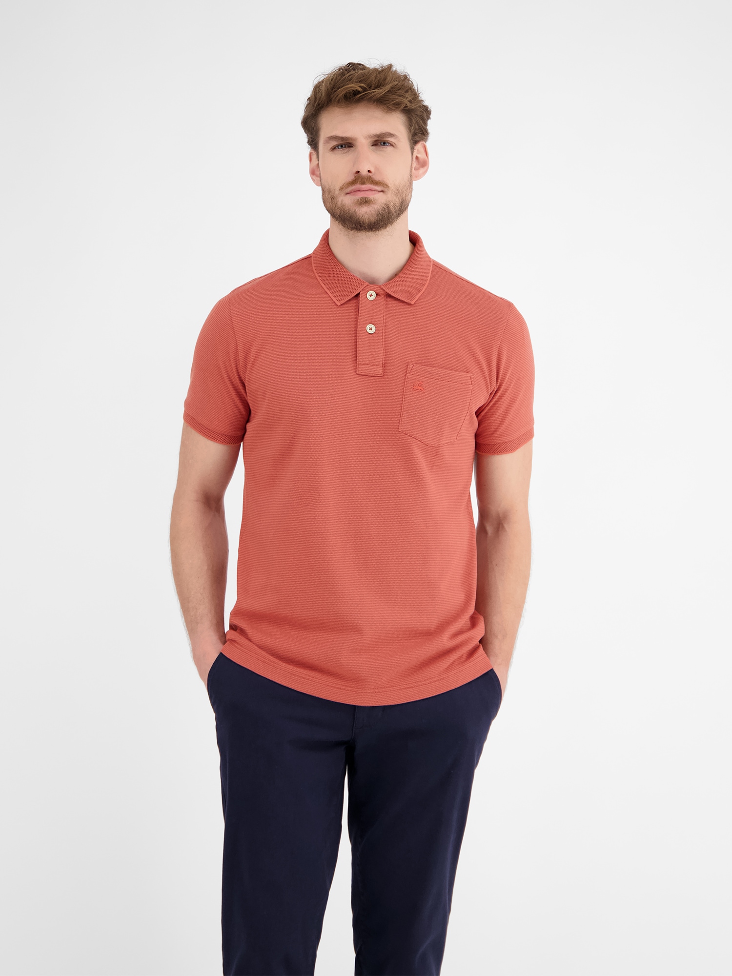 Image of LERROS Poloshirt "Poloshirt in weicher Piquéqualität"