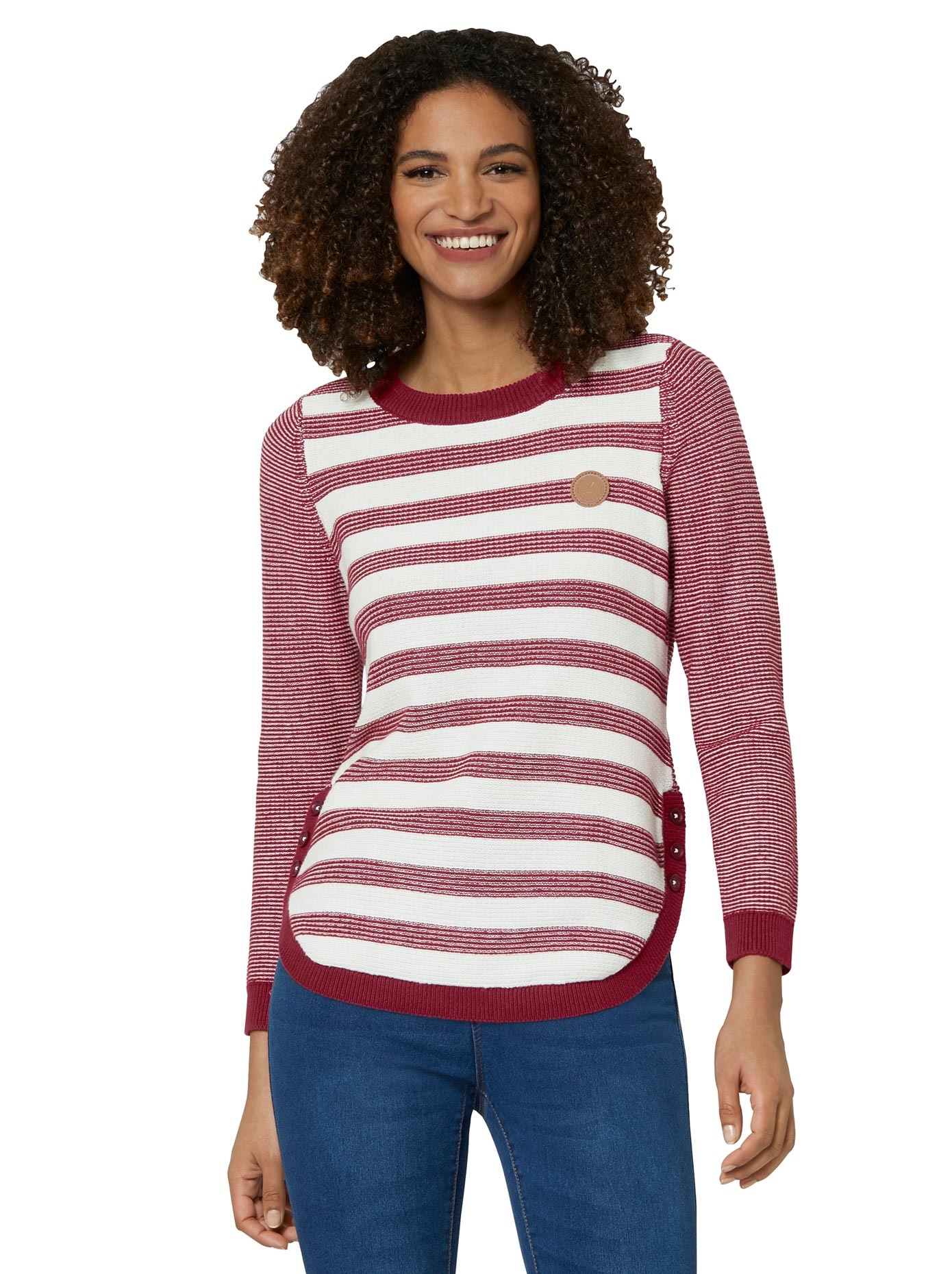 Casual Looks Streifenpullover »Pullover« kaufen