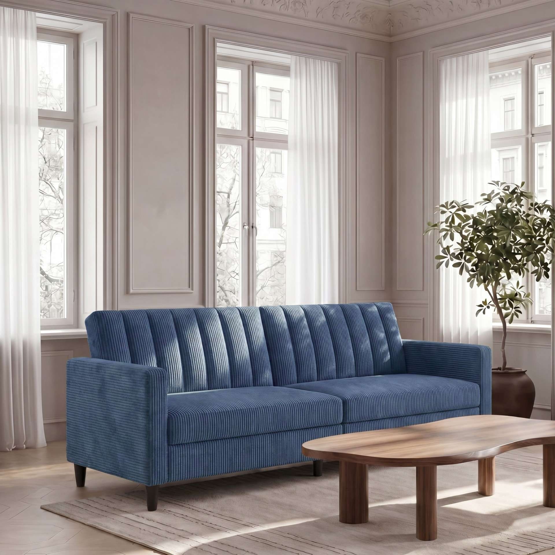Image of Dorel Home 3-Sitzer "Celine" Rückenlehne 2-teilig und 3-fach verstellbar, Sitzhöhe 43 cm