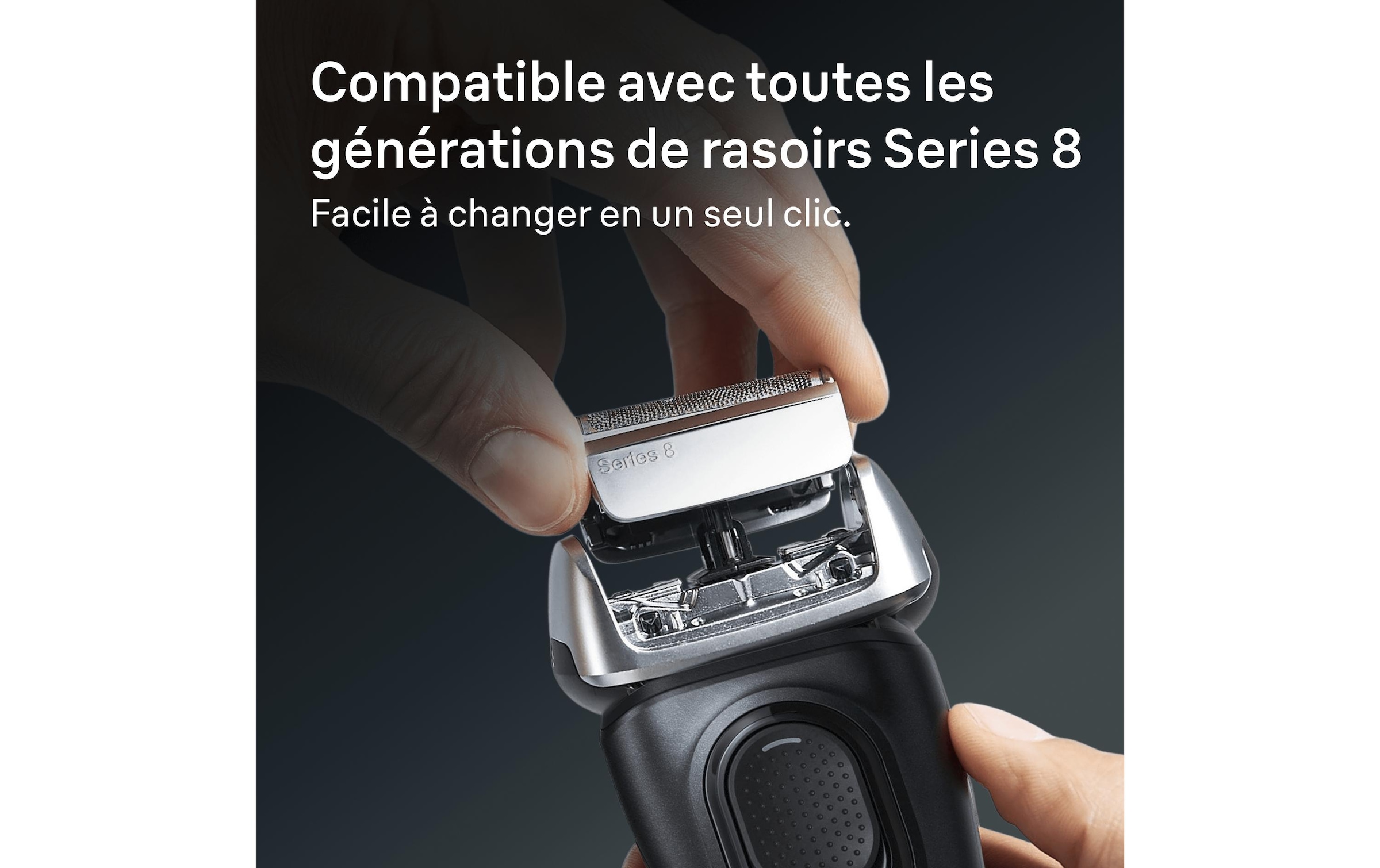 Braun Tête de rasage de rechange »Series 8 Scherkopf 83M«