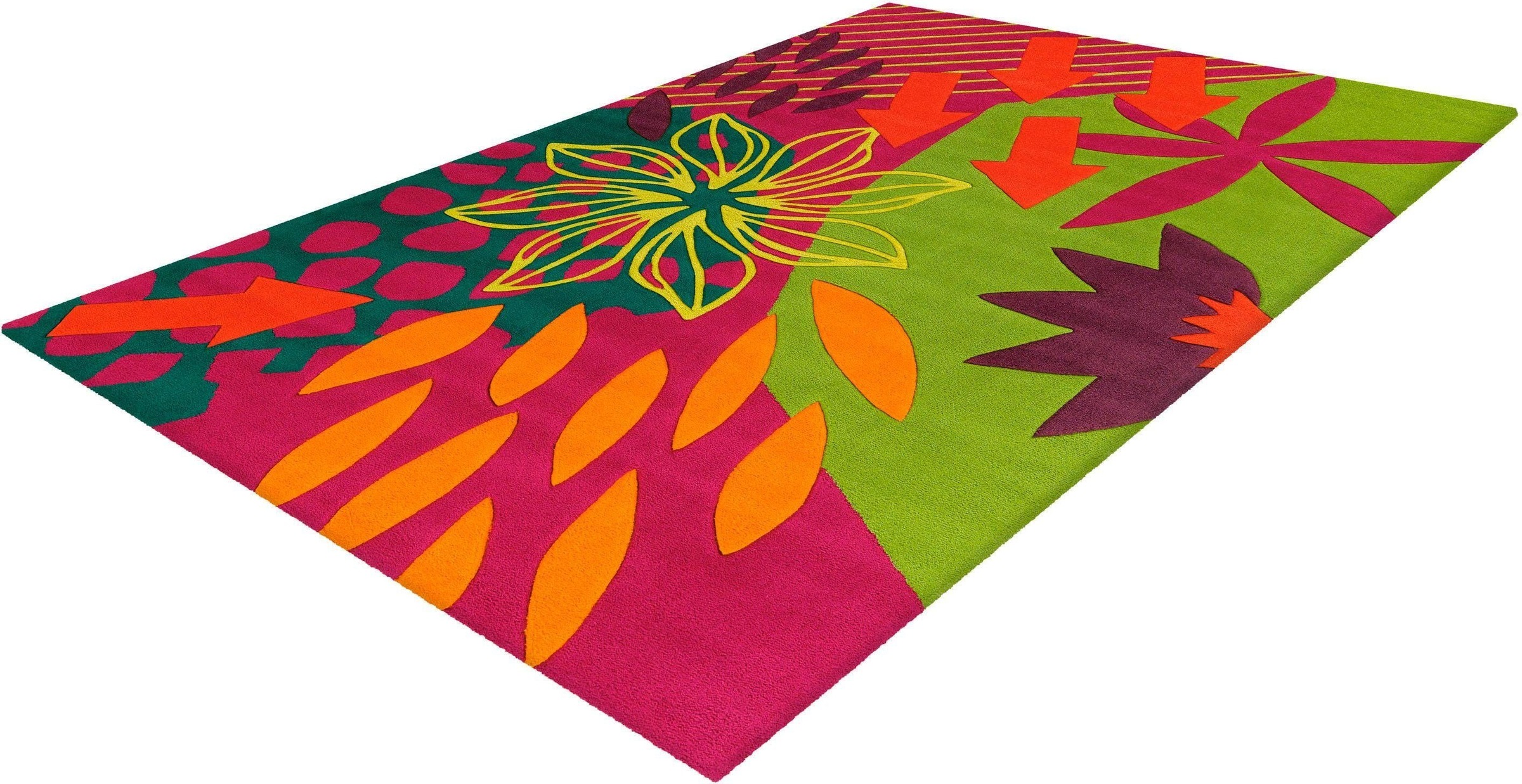 Image of calo-deluxe Teppich »Fanahy 3115«, rechteckig, 17 mm Höhe, Kurzflor, Wohnzimmer bei Ackermann Versand Schweiz