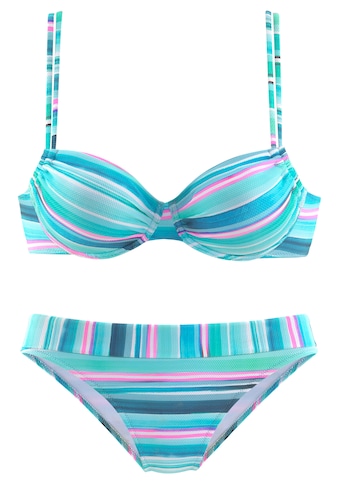 Venice Beach Bügel-Bikini, in gestreifter Piqué-Qualität kaufen
