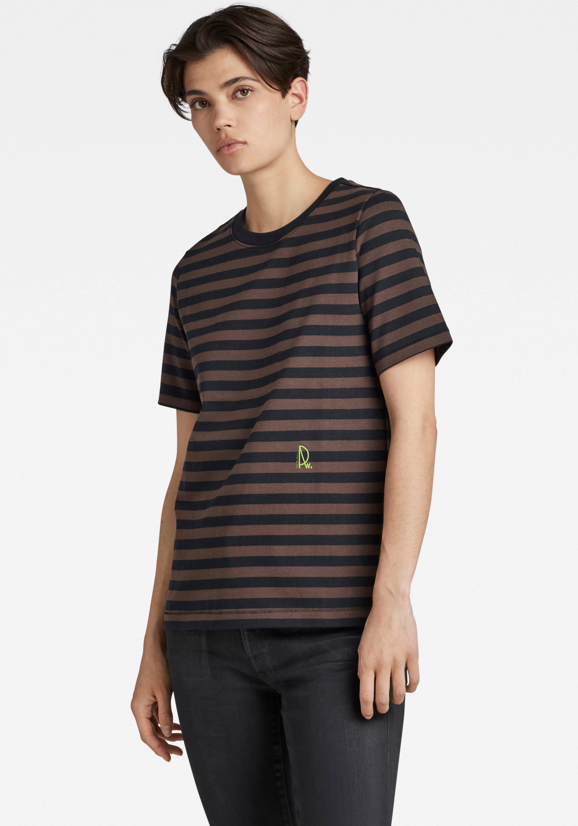 T-Shirt »Small RAW gr stripe r t«