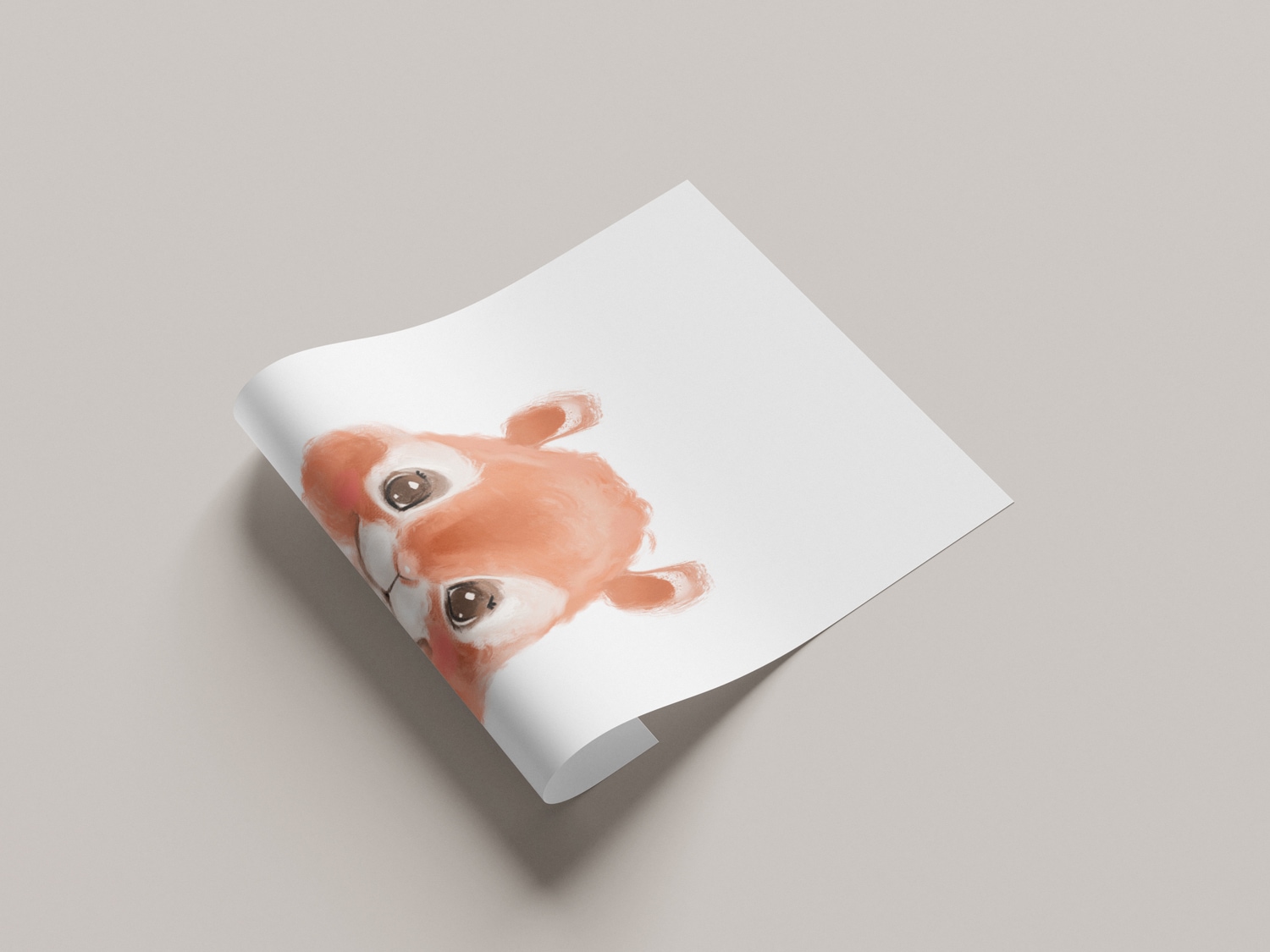 Lüttenhütt Bild mit Rahmen »oder Poster, Niedliches Eichhörnchen« Eichhörnchen | Fantasy | Tiere 1 Stk. tlg. HD Premium Druck
