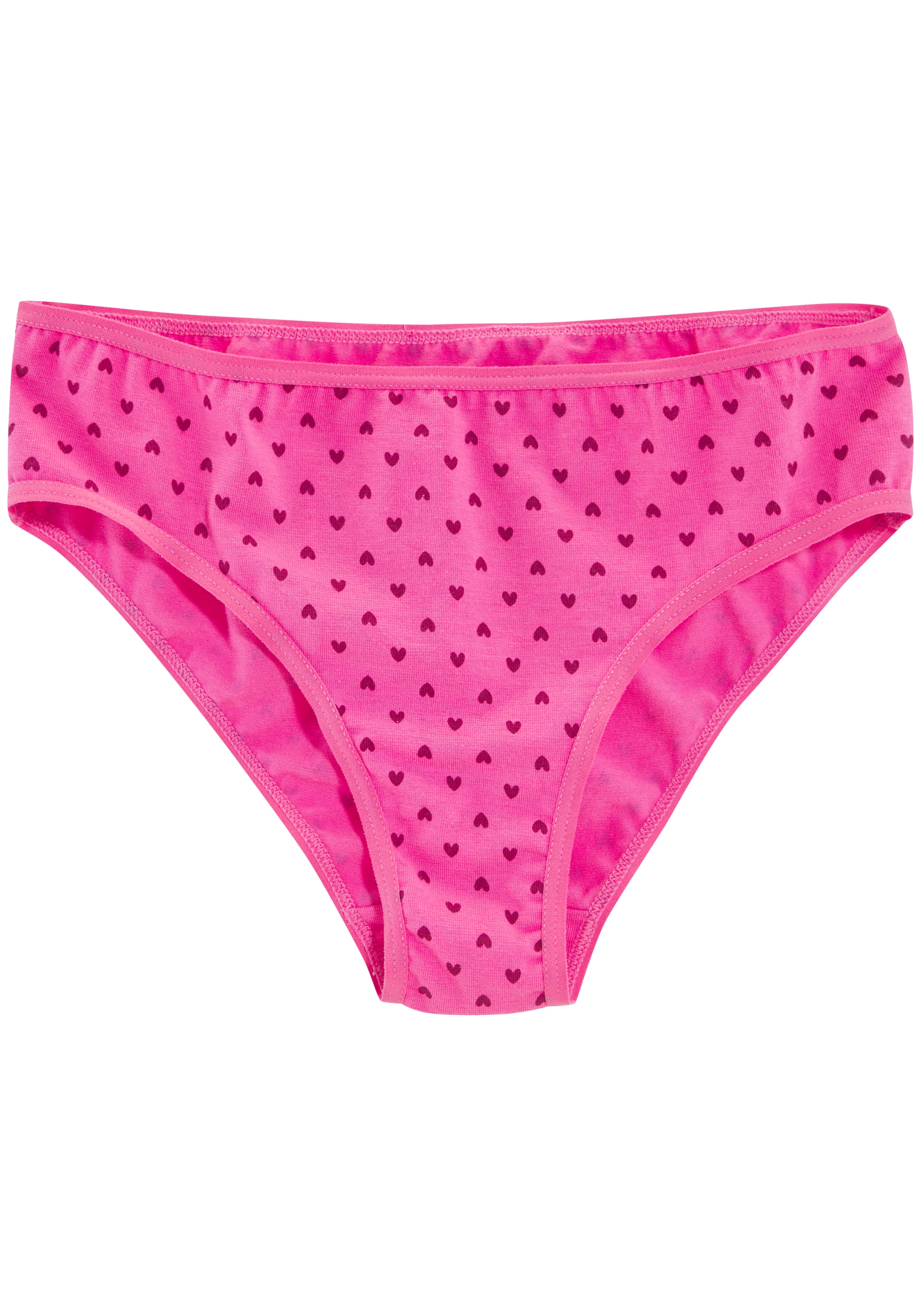 petite fleur by Lascana Slip de bikini Paquet, 8 cuis avec imprimé étoiles et uni