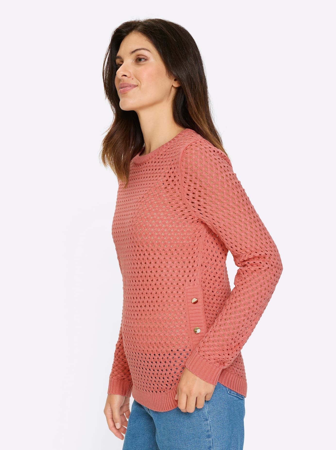 Classic Basics Pull ajouré »Ajour-Pullover«