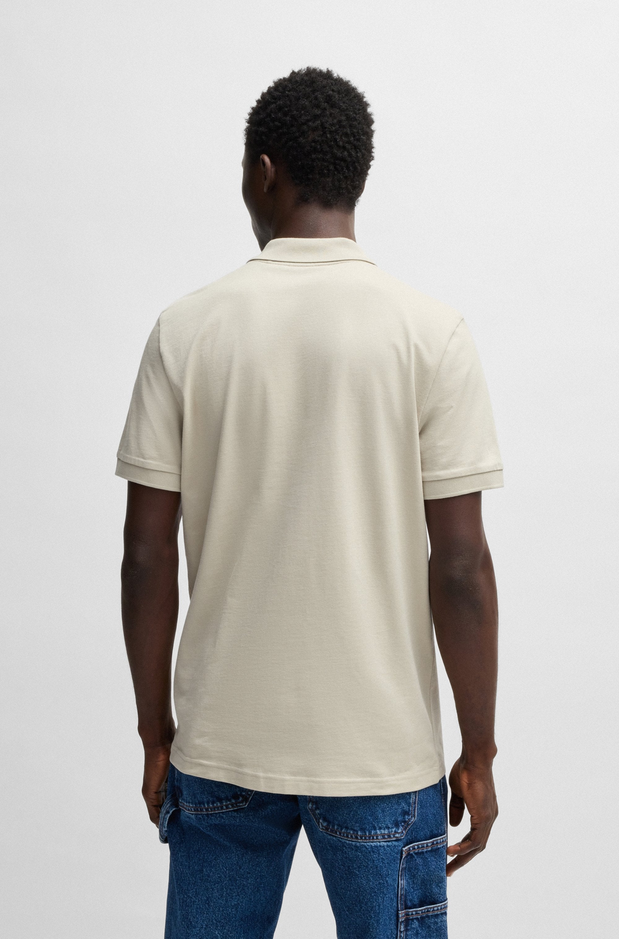 BOSS ORANGE Poloshirt »Passerzip«, mit Polokragen