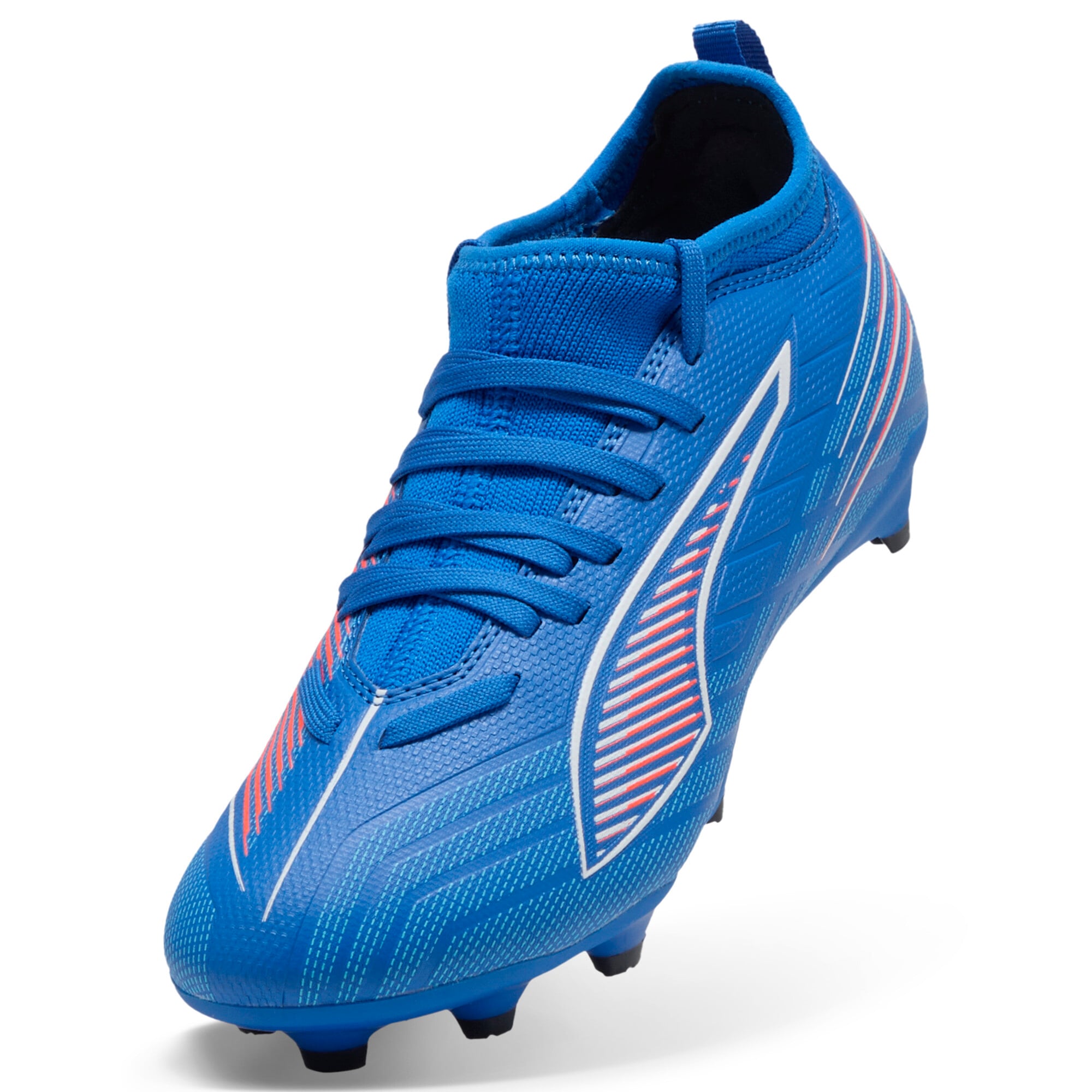 Image of PUMA Fussballschuh "ULTRA 6 MATCH FG/AG JR" für Rasen- und Kunstrasenplätze, mit SPEEDSYSTEM Laufsohle