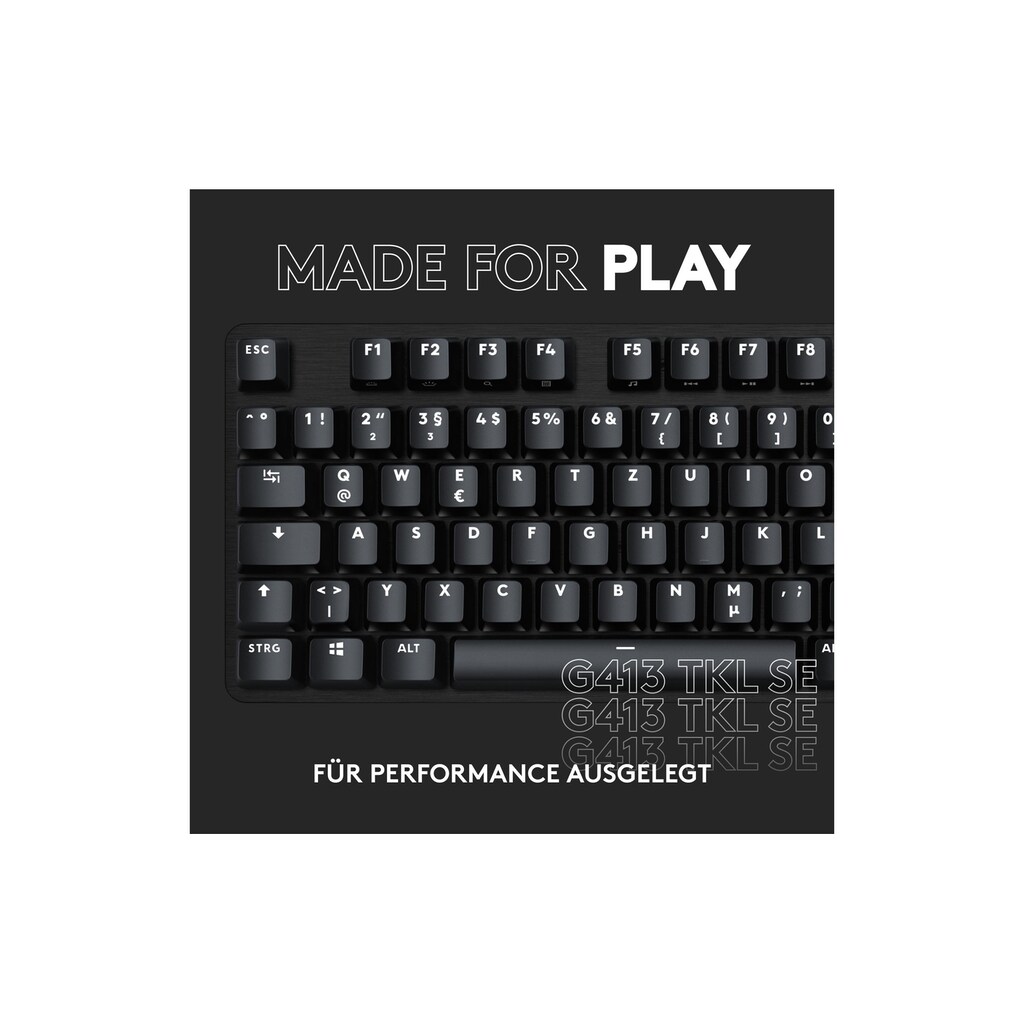 Logitech Gaming-Tastatur »Logitech G413 TKL SE«