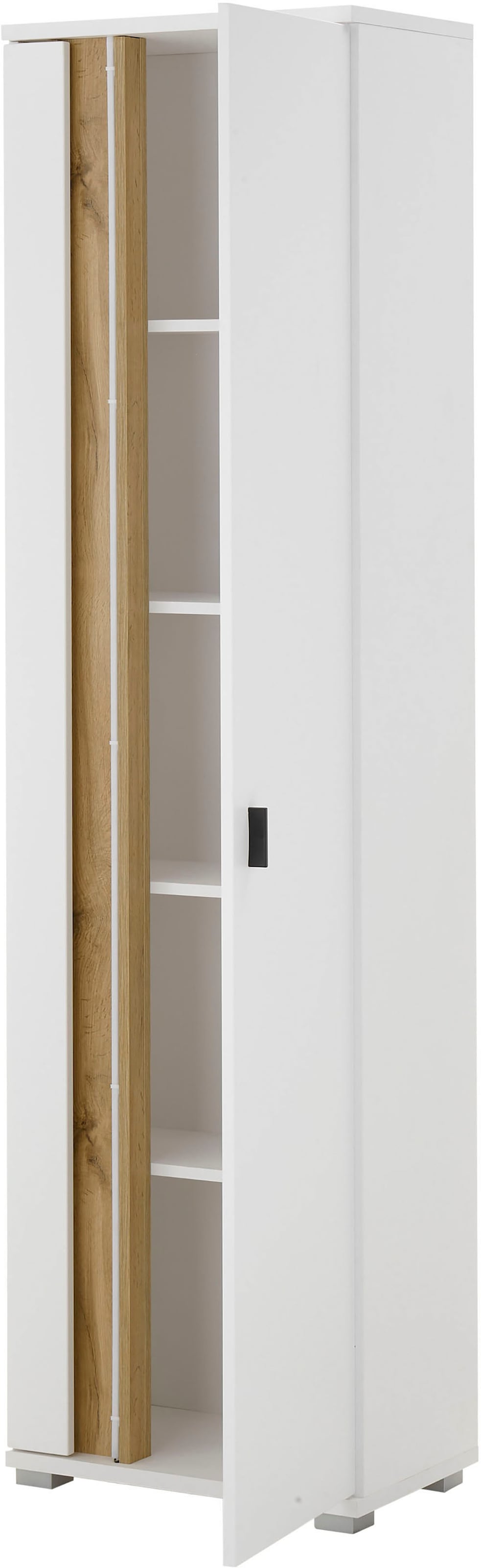 Home affaire Mehrzweckschrank »LONG ISLAND« 1 Stk. tlg. in moderner Trendfarbe,inklusive senkrechter Beleuchtung,Breite 55 cm