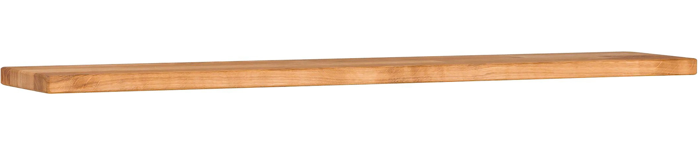 Image of Home affaire Wandboard "SINA B/T: 120/20cm. Platz für Dekoration. Zeitloses Design" Stabile Ausführung aus massivem Eicheholz mit 3 cm Stärke.