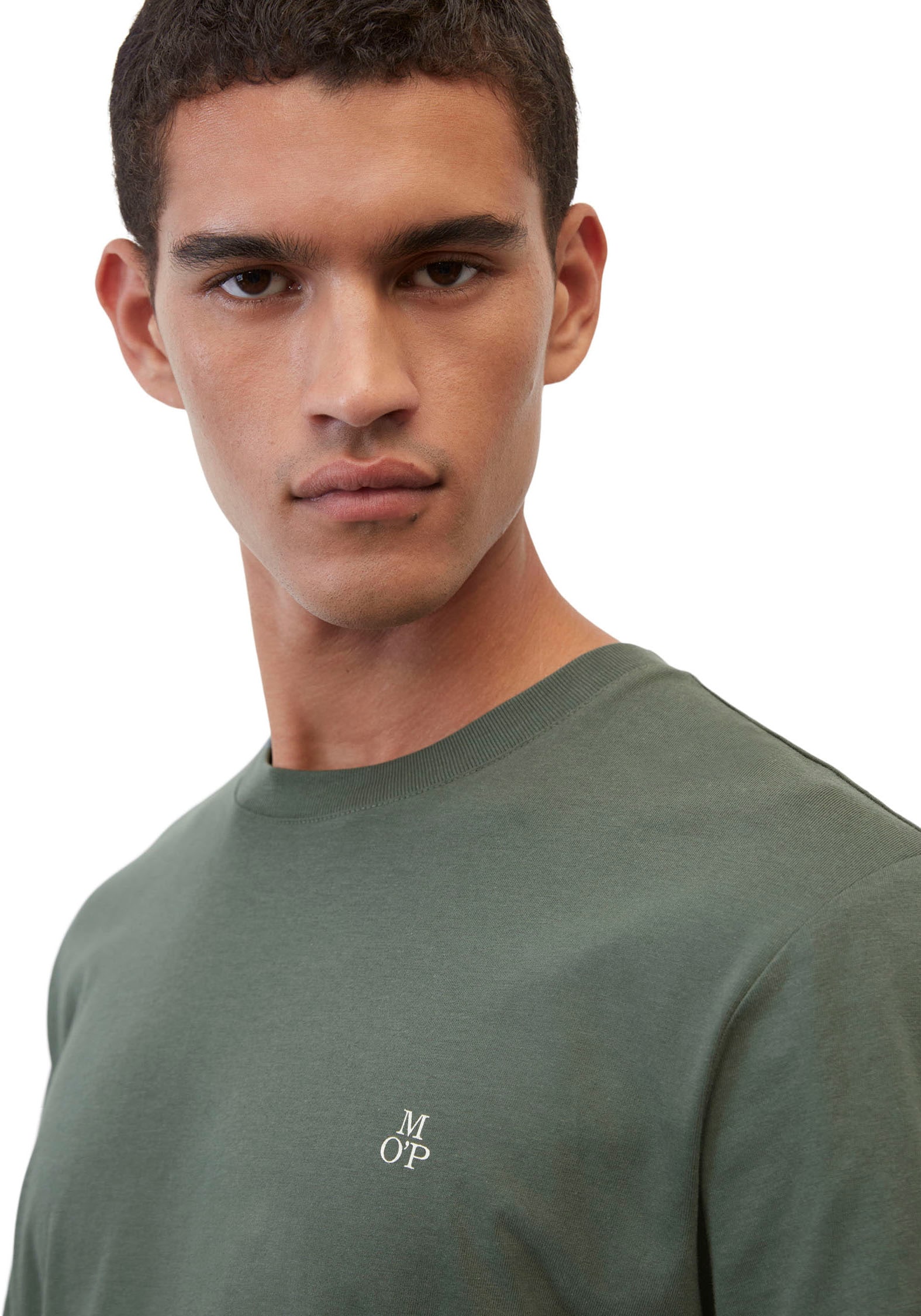 Marc O'Polo T-Shirt, Logo-T-Shirt aus Bio-Baumwolle