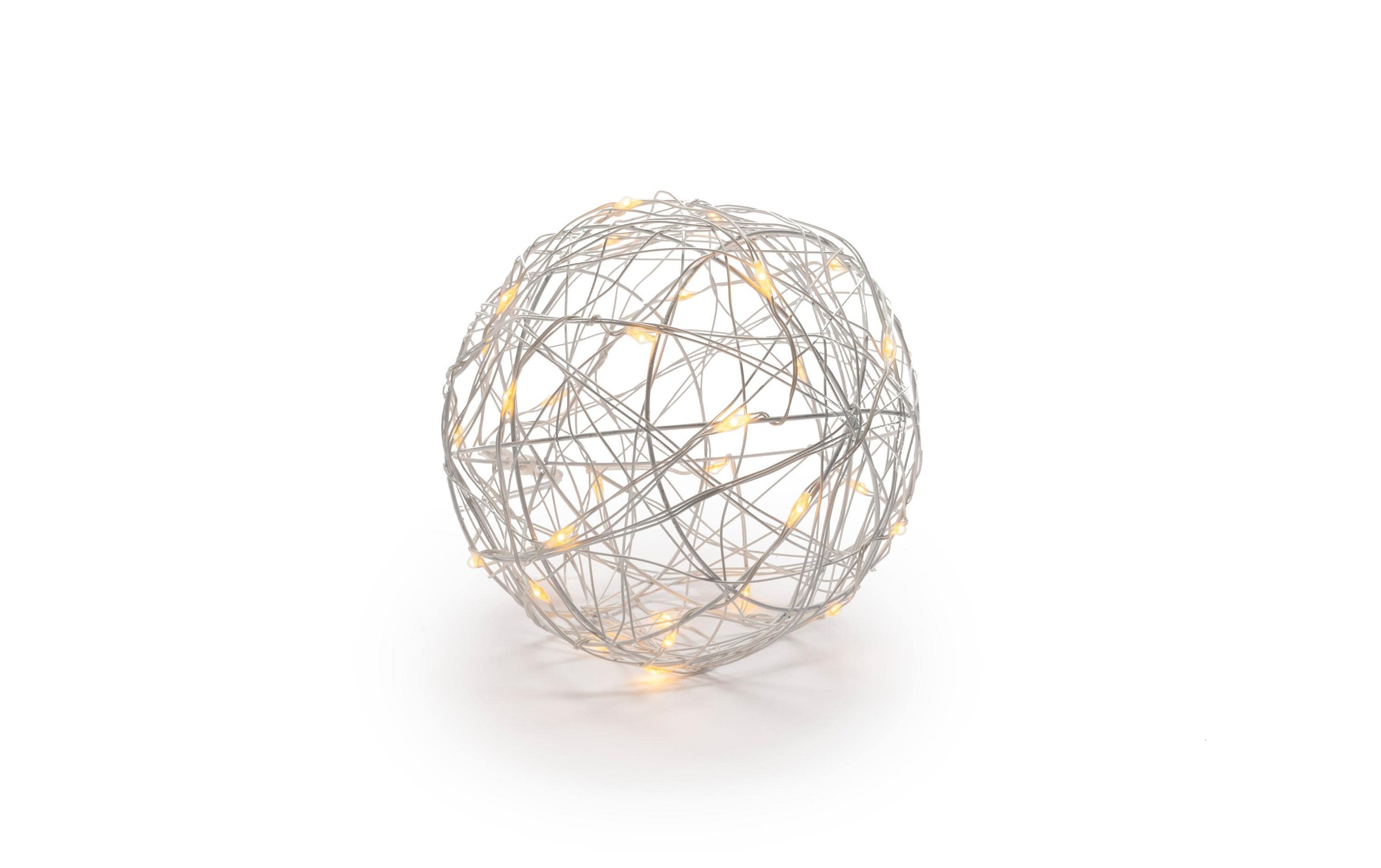 STT LED Dekolicht »Tischdeko 3D Ball Bianco S,«