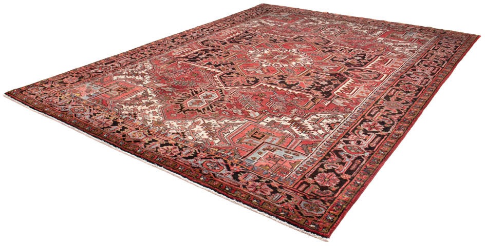 Image of morgenland Orientteppich »Perser - Nomadic - 342 x 252 cm - hellrot«, rechteckig, 10 mm Höhe, Wohnzimmer, Handgeknüpft, Einzelstück mit Zertifikat bei Ackermann Versand Schweiz
