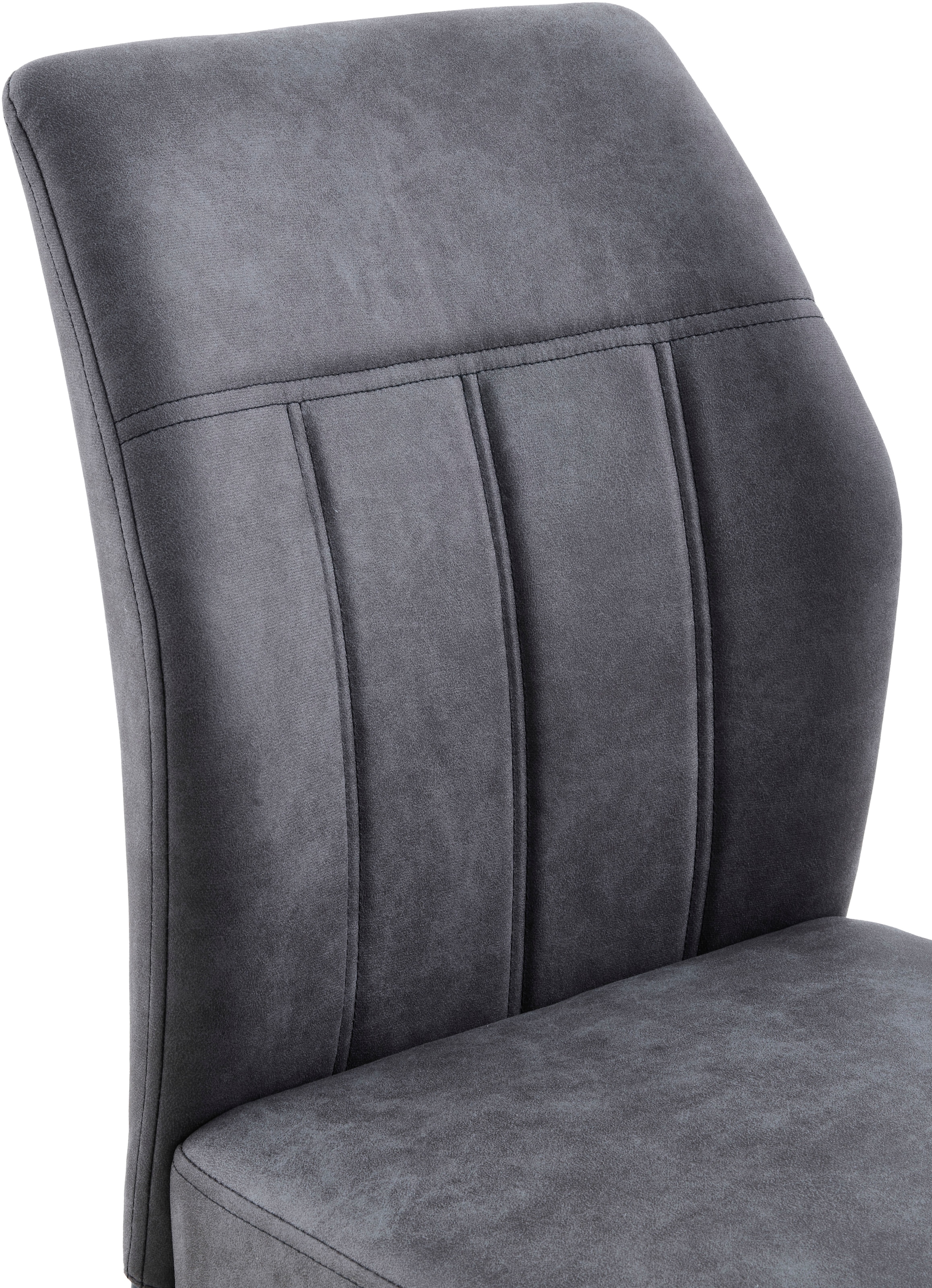 HELA Chaise à 4 pieds »ALMADA« (Ensemble) 2 cuis4-Fuss, Komfortsitz mit Federkorb, Vintage Optik