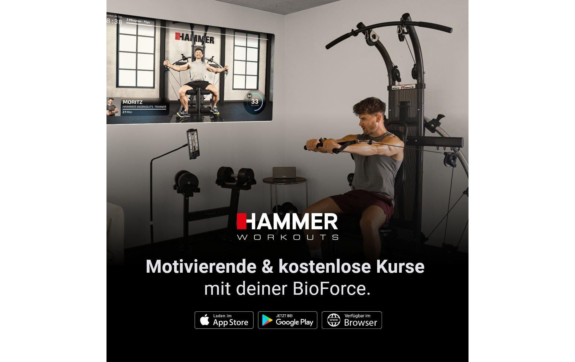 Hammer Kraftstation »Kraftstation Bio Force Extreme Sixpack Plus«