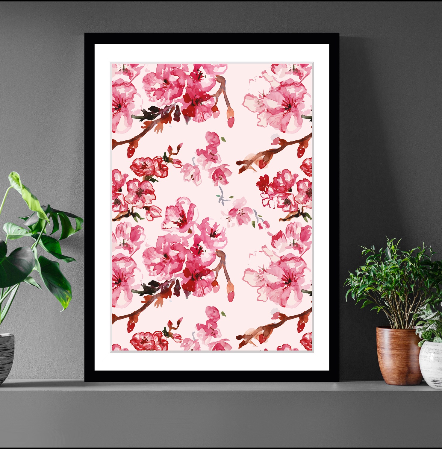 Image of queence Bild "Ellie" Blumen China Pflanzen Pflanzenbilder gerahmt, Blumen