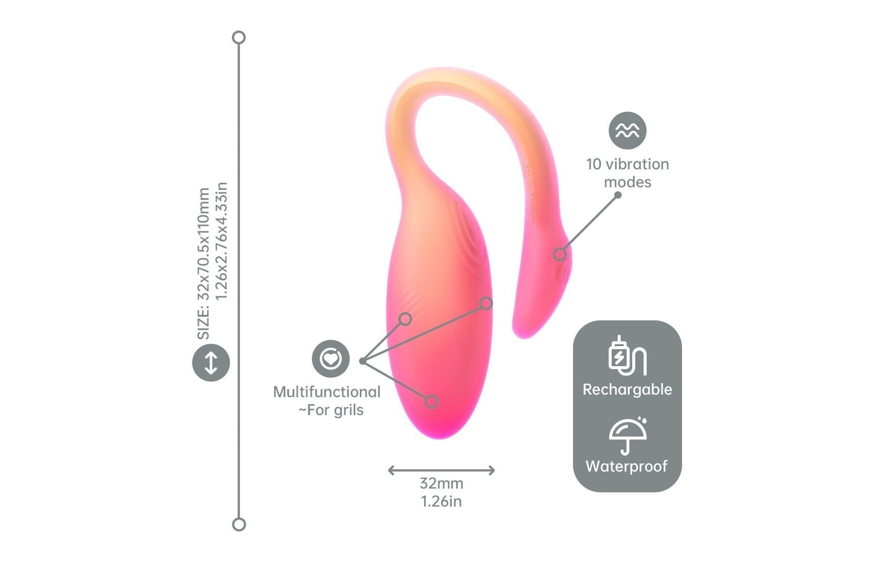   G-Punkt-Vibrator »Magic Motion Flamingo Max«