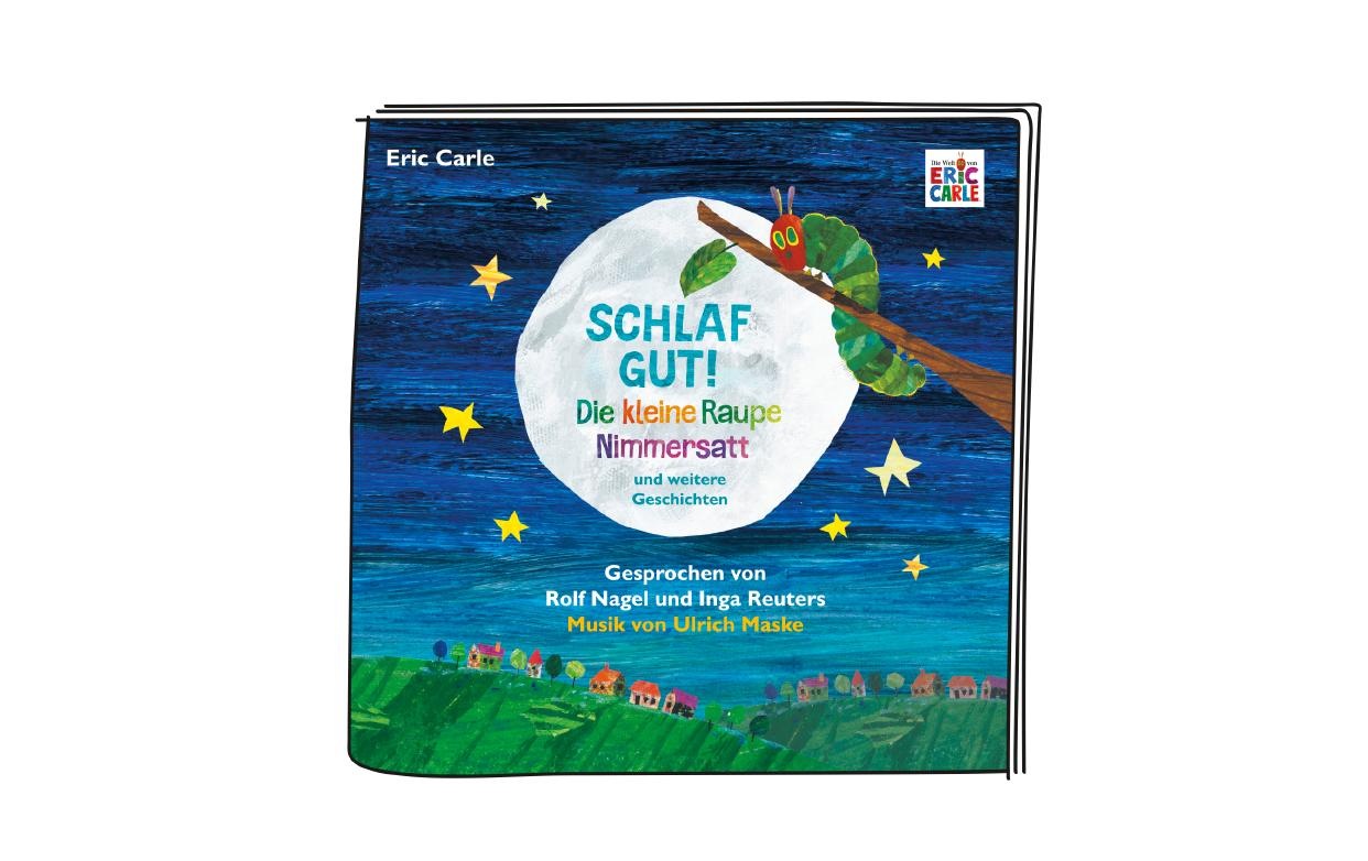 tonies Personnage de feuilleton audio »Die kleine Raupe Nimmersatt«