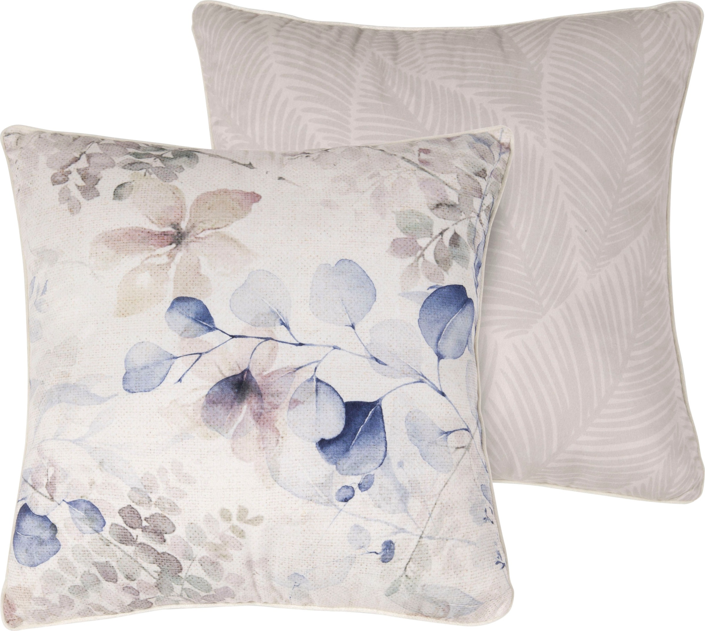 Image of Descanso Dekokissen »Fivien«, (1 St., 1 48x48 cm Dekokissen - Mit biese), mit Biese bei Ackermann Versand Schweiz