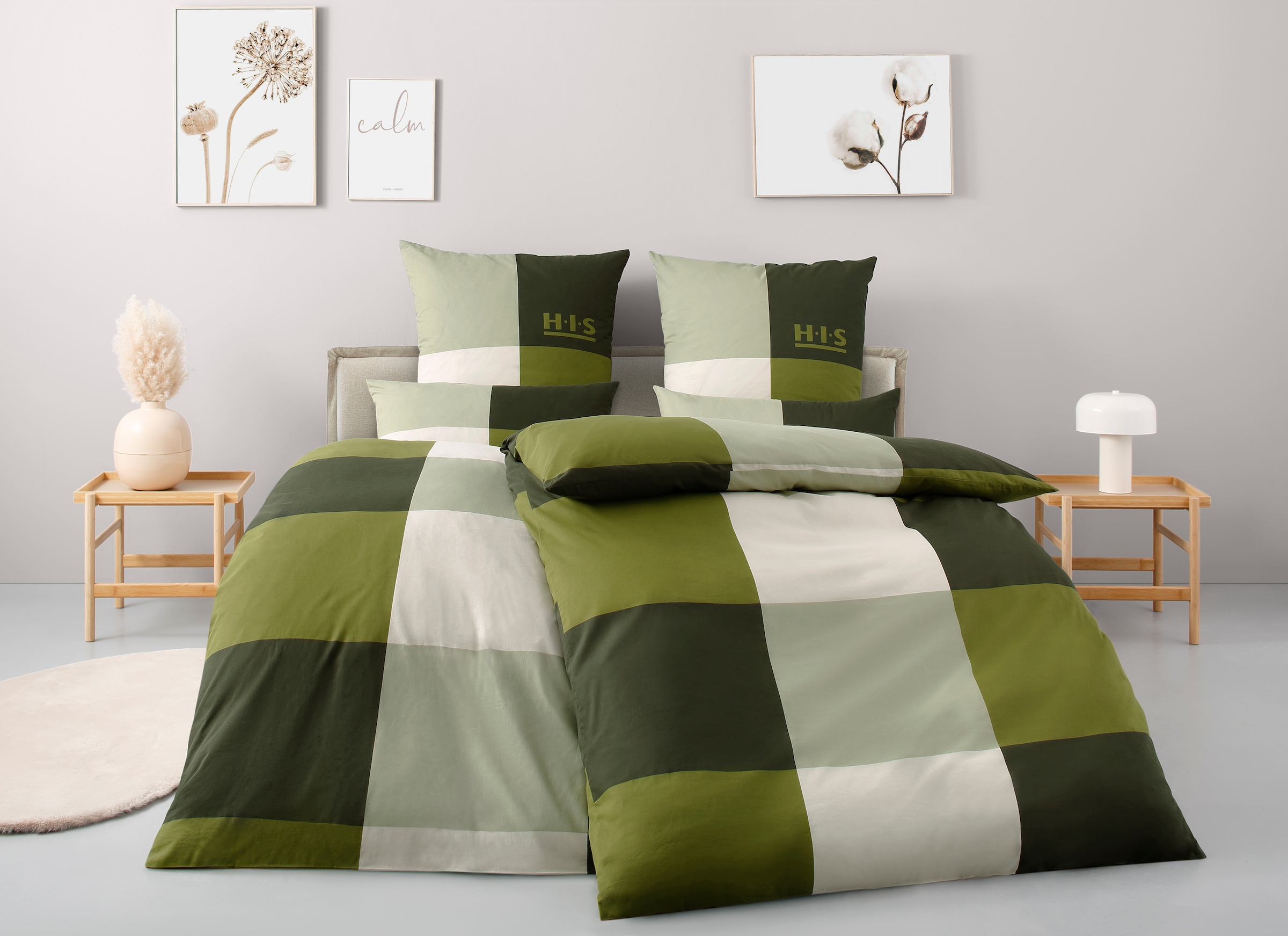 GOODproduct Linge de lit »Tirrell« 2 Bettwäsche ab Gr. 135x200 cm, 100% Baumwolle, Marke H.I.S by GOODproduct