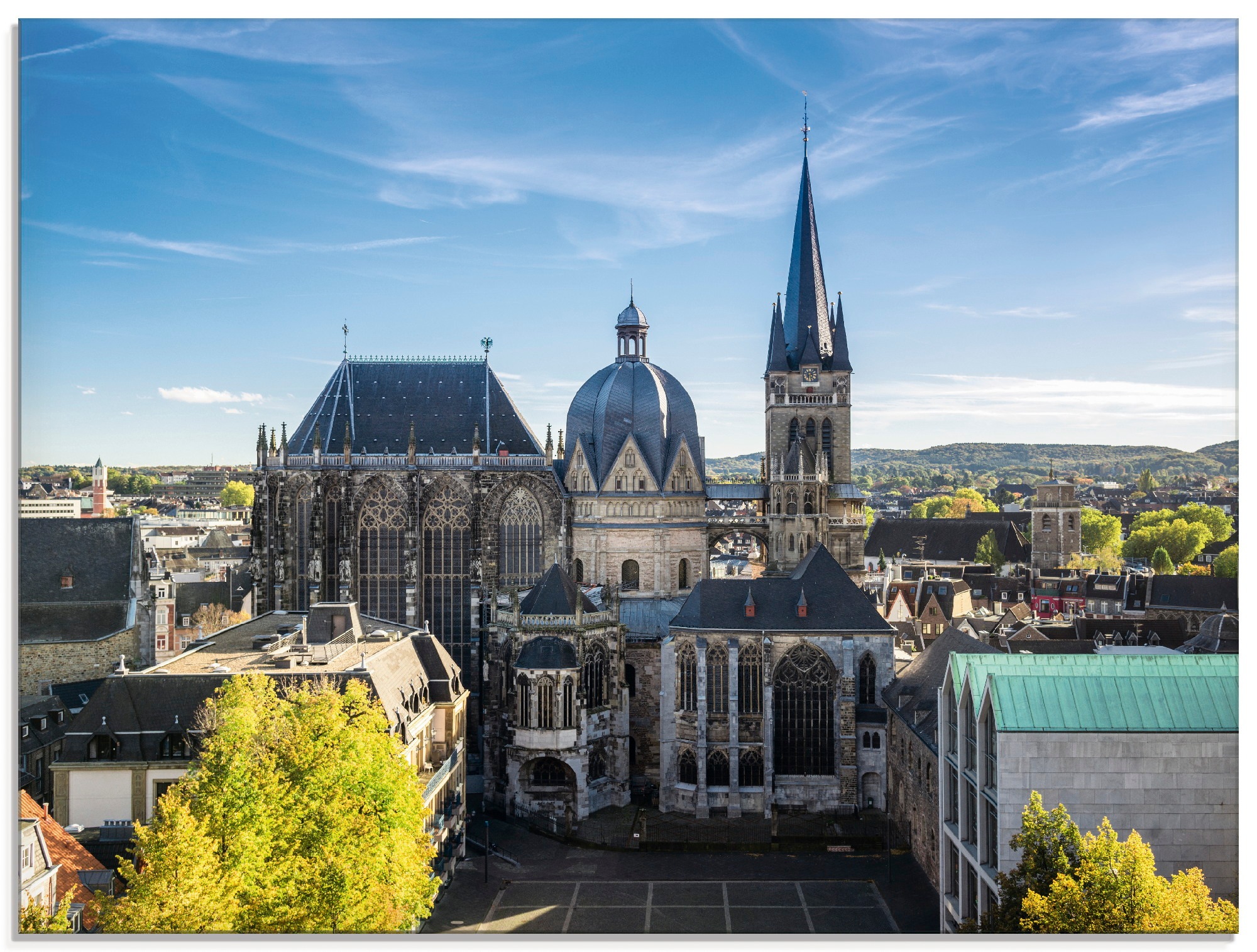 Image of Artland Glasbild »Aachener Dom I«, Gebäude, (1 St.) bei Ackermann Versand Schweiz