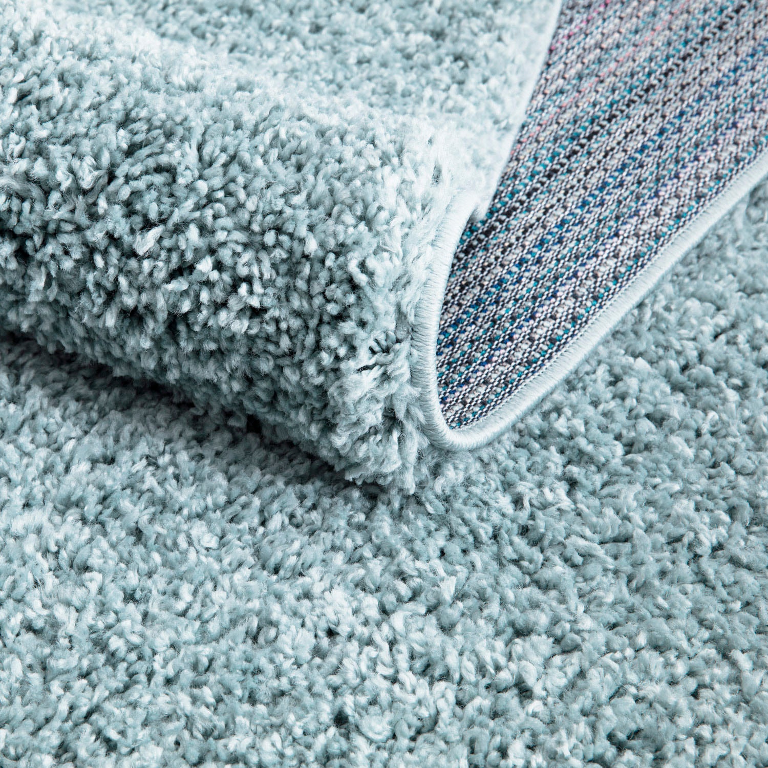 Carpet City Hochflor-Läufer »City Shaggy«, rechteckig, Teppich Einfarbig Uni, besonders flauschig-weich