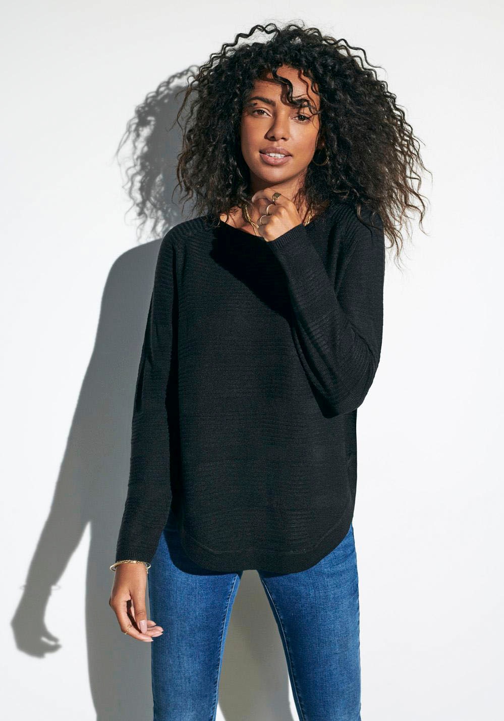 ONLY Rundhalspullover »ONLCAVIAR L/S PULLOVER KNT«