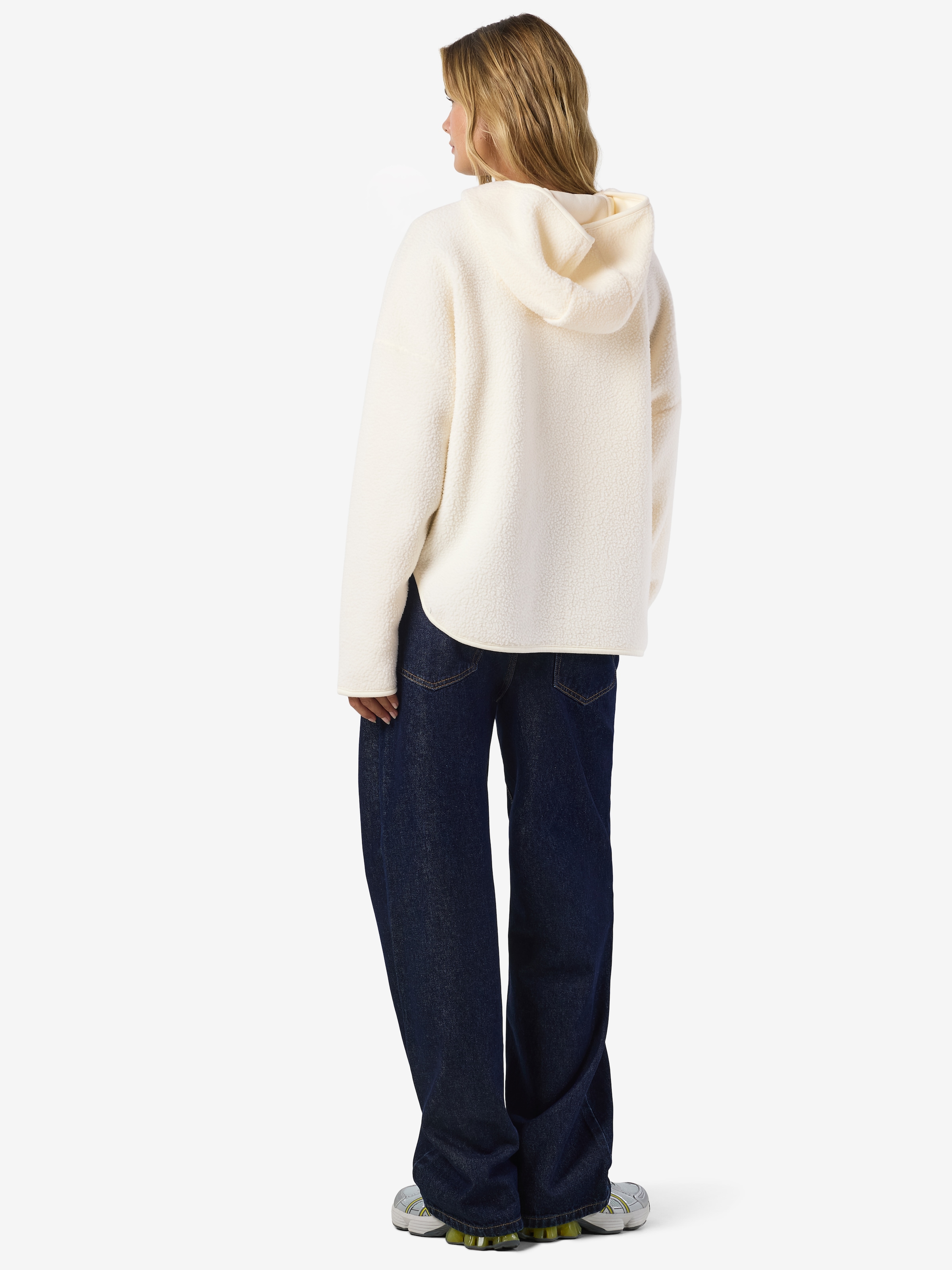 Noisy may Fleecepullover »NMCOZY L/S HALFWAY ZIP SWEATER JRS NOOS«