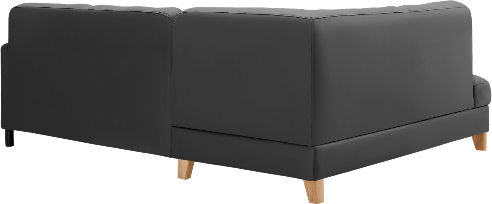 exxpo - sofa fashion Ecksofa »Elio, kompakt und komfortabel, bequem, zeitloses Design, L-Form«, wahlweise mit Bettfunktion und Bettkasten