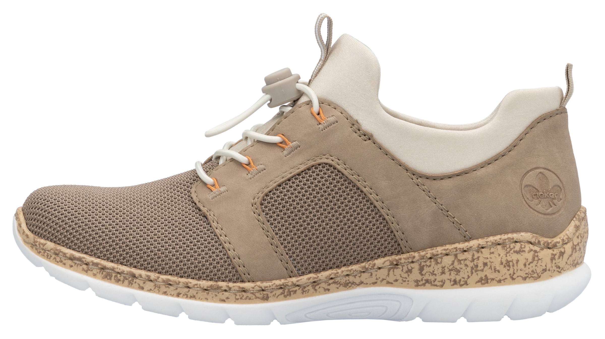 Rieker Slip-On Sneaker  , Schlupfschuh, Halbschuh, Slipper, Freizeitschuh mit Elastikeinstieg