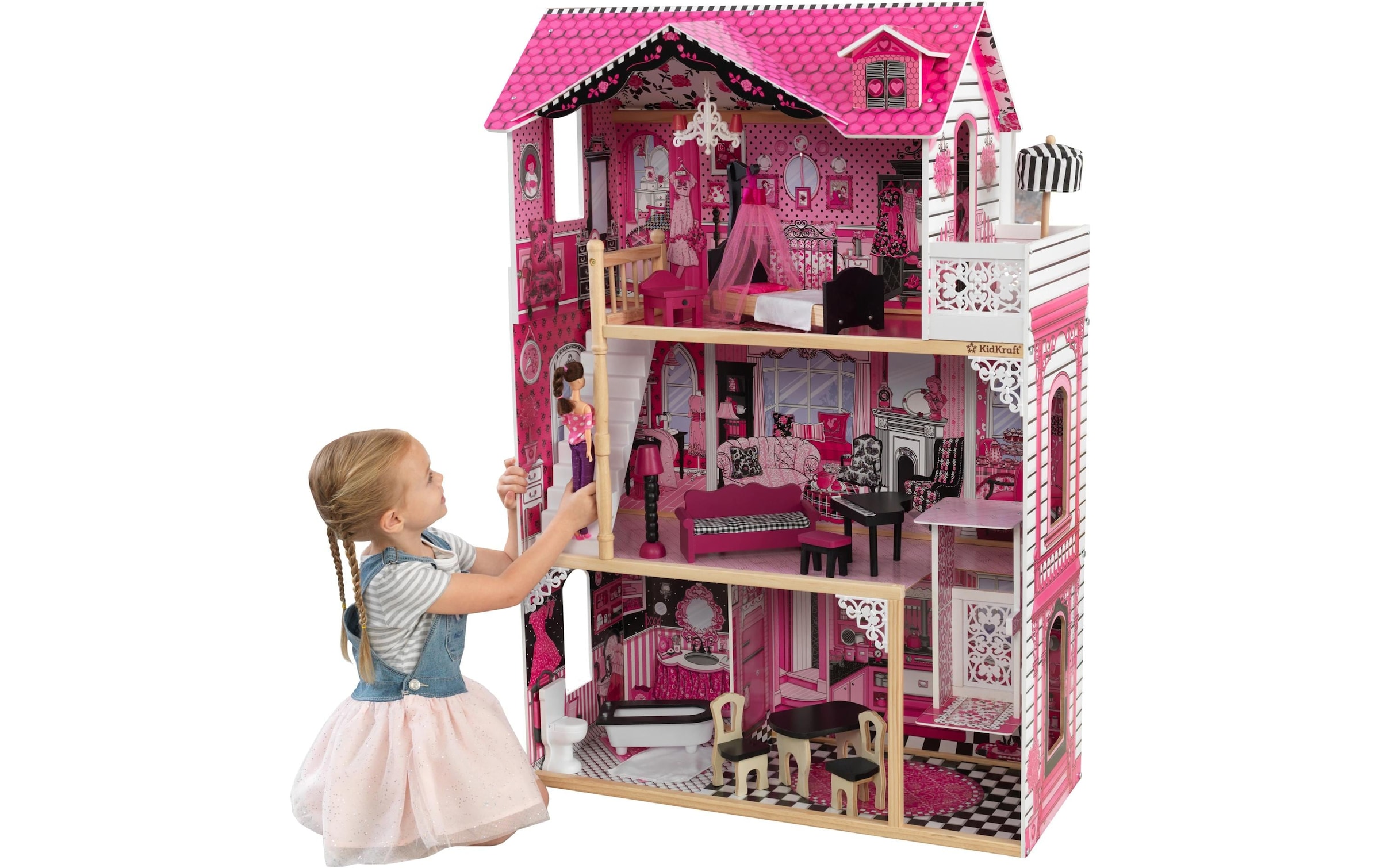 KidKraft® Puppenhaus »Amelia 15-teilig«