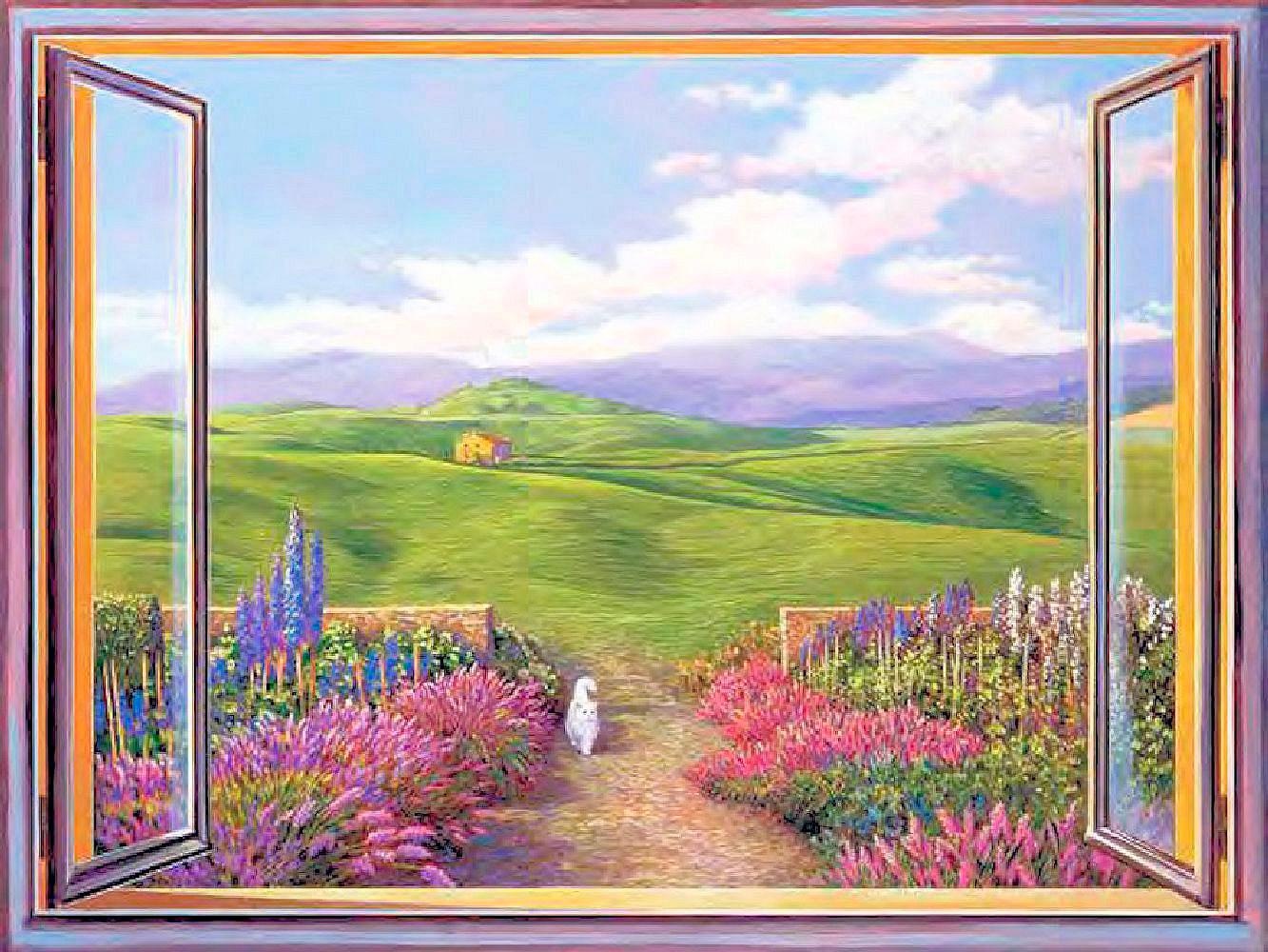 Image of Home affaire Deco-Panel »A. DEL MISSIER / Toskanische Landschaft«, 80/60, cm bei Ackermann Versand Schweiz