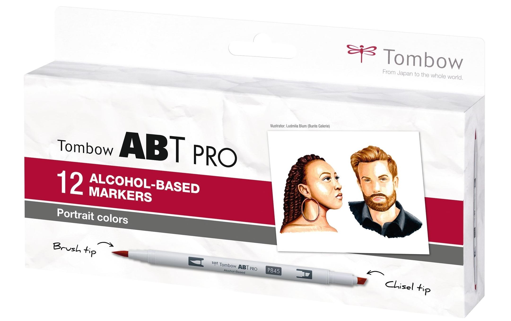 Image of TOMBOW Faserstift »Portrait Farben,«, Deckend bei Ackermann Versand Schweiz