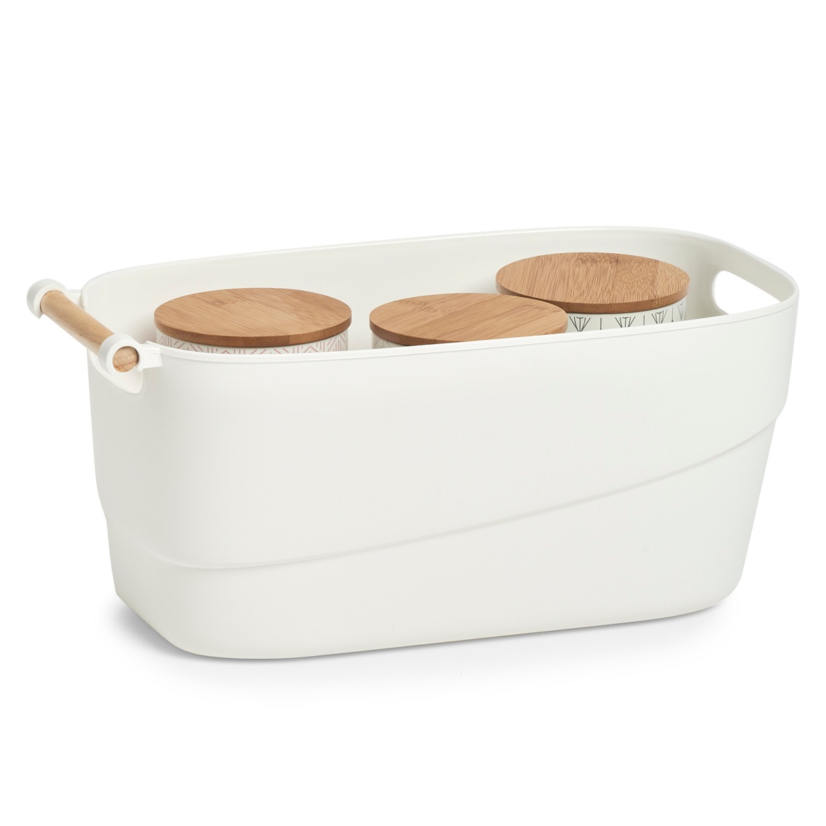 Zeller Present Organizer Aufbewahrungsbox, Kunststoff