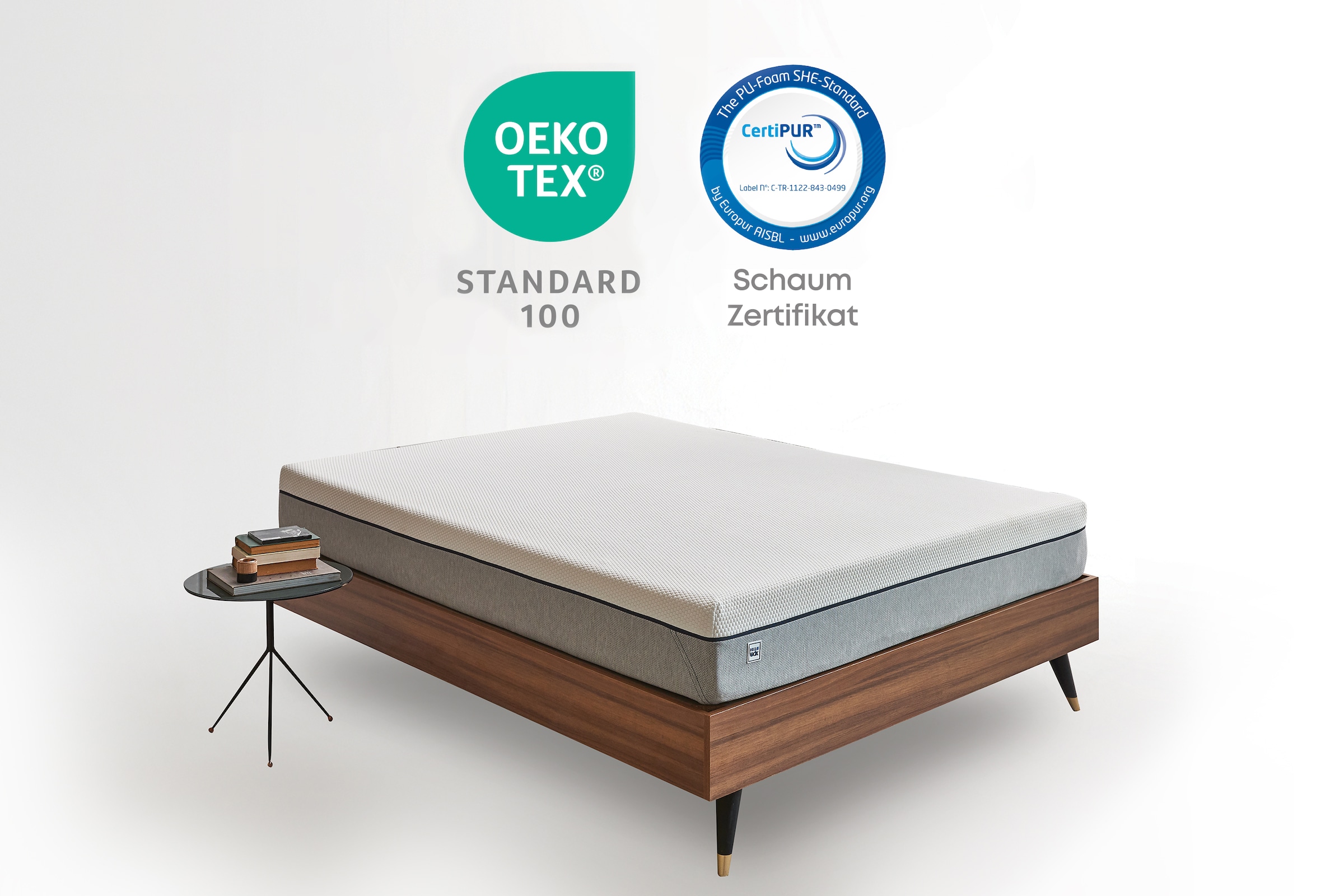 Yatas Bedding Taschenfederkernmatratze »Dream Box Roll PRO, Matratze 90x200, 140x200 cm & weitere Grössen«, 24 cm hoch, 416 Federn, (1 St.), H2 / H3, wendbar, ergonomisch, atmungsaktiv
