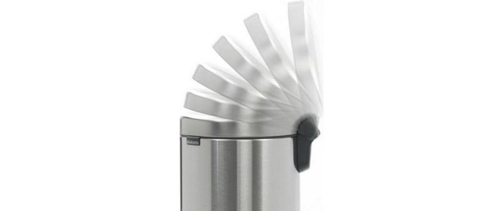 Brabantia Mülleimer »NewIcon Treteimer, 12L« sanft schliessender Deckel, mit leichter Pedalbedienung