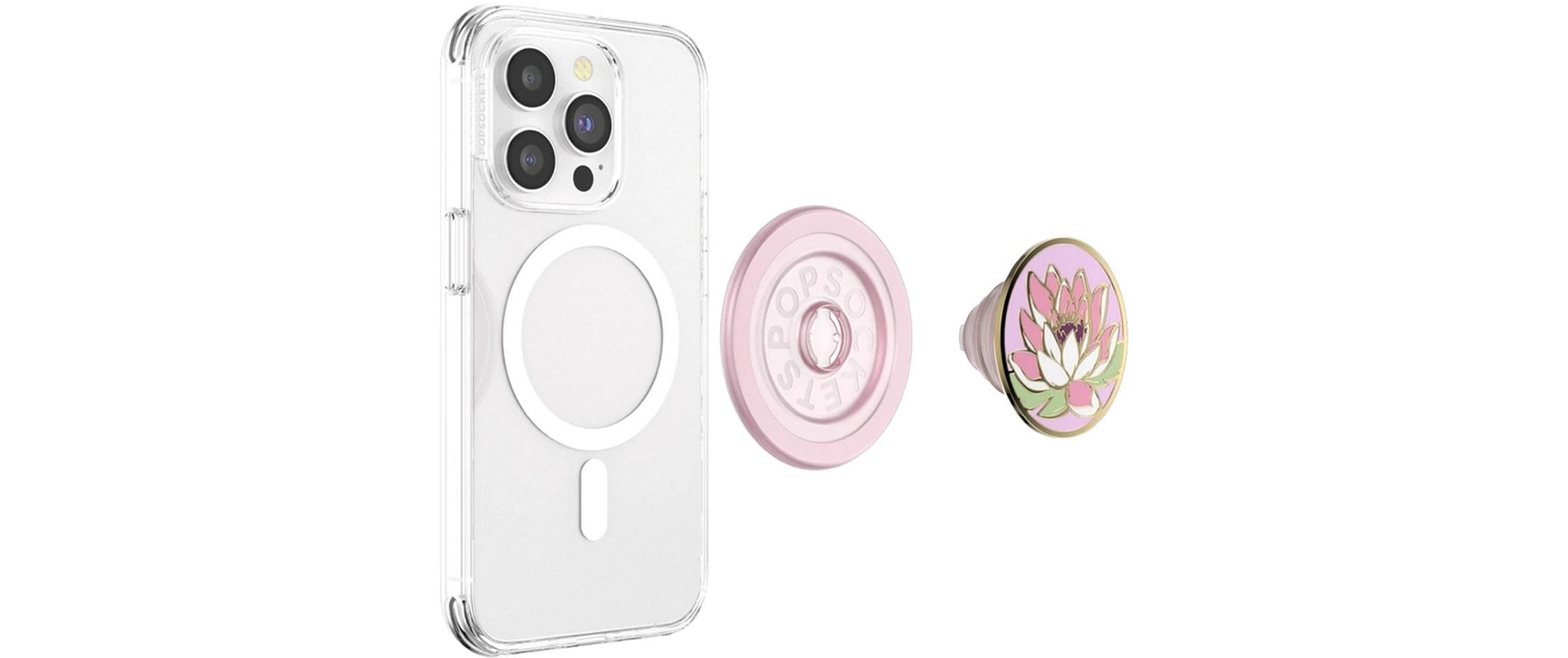 Popsockets Handy-Halterung »Enamel Water Lily MagSafe«